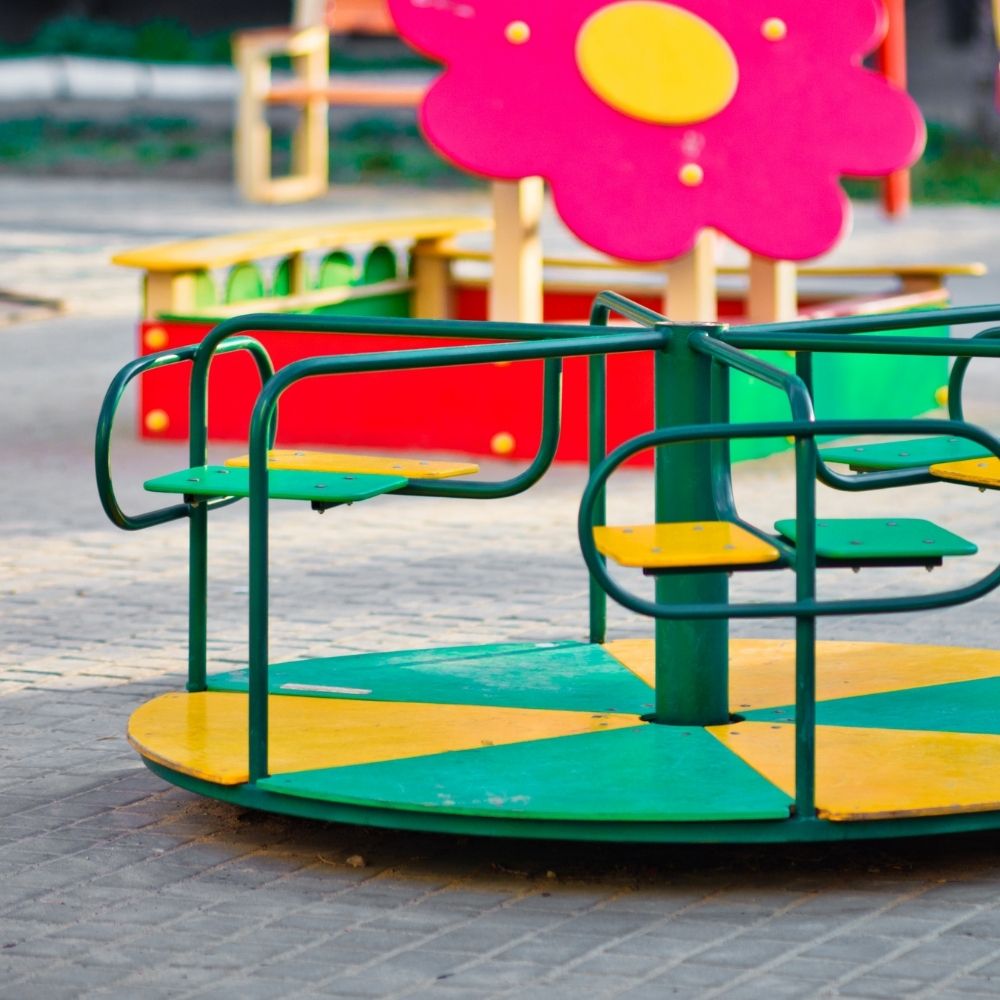 Playgrounds With 1 - 5 Elevated Components