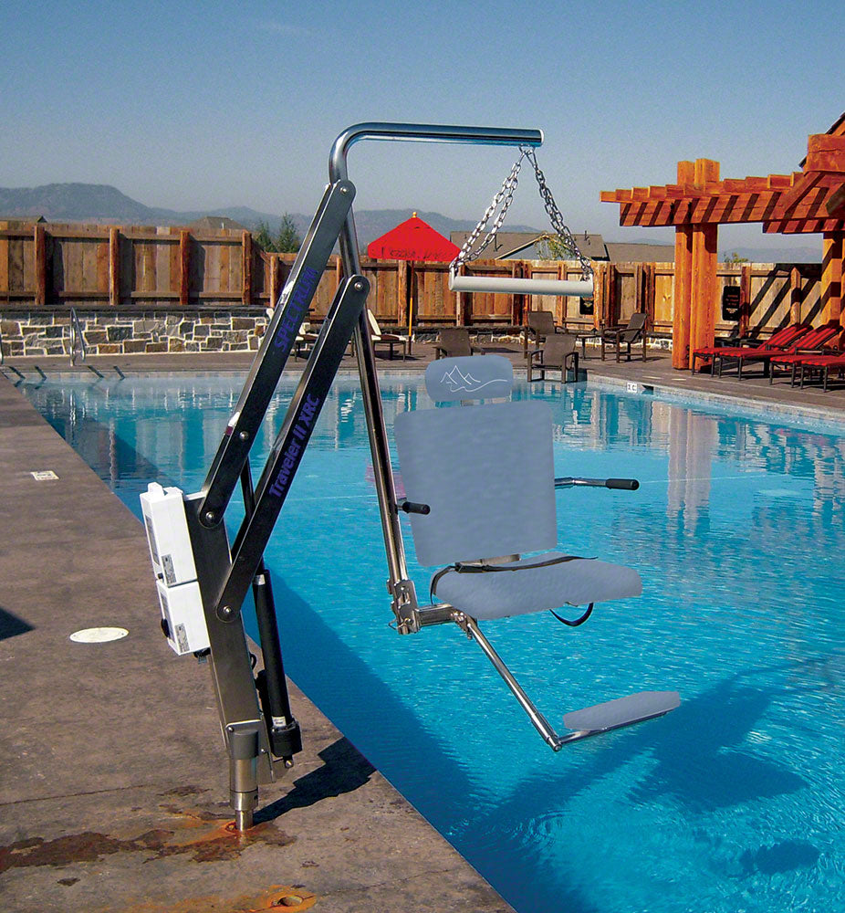 Spectrum Aquatics Traveler Long Reach ADA Pool Lift SKU 54129