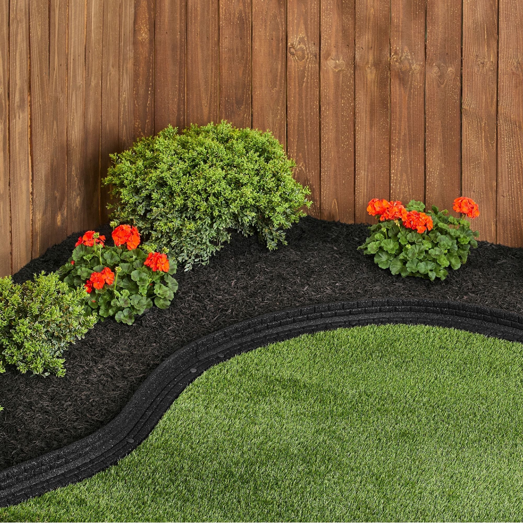 Ground Smart Rubber Brickface Edging SKU GSBFE48