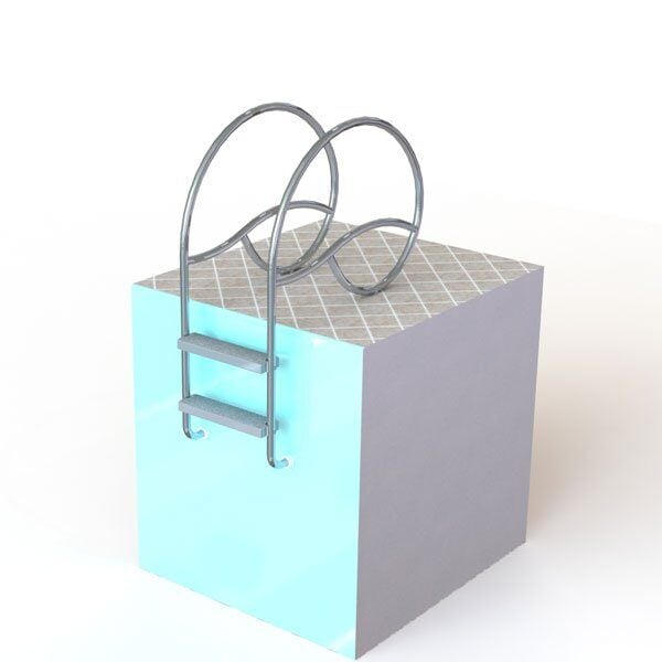 Spectrum Aquatics Solarian Pool Step Ladders SKU 134640