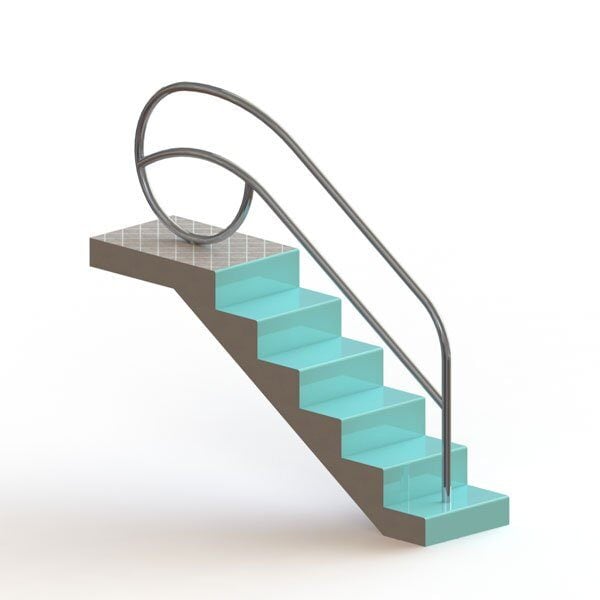 Spectrum Aquatics Solarian Stair Rails SKU 134886