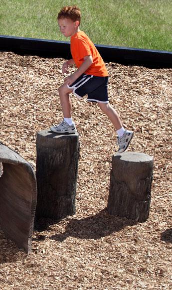 UltraPlay Nature Themed Tree Stump Steppers 3 Set SKU UP500