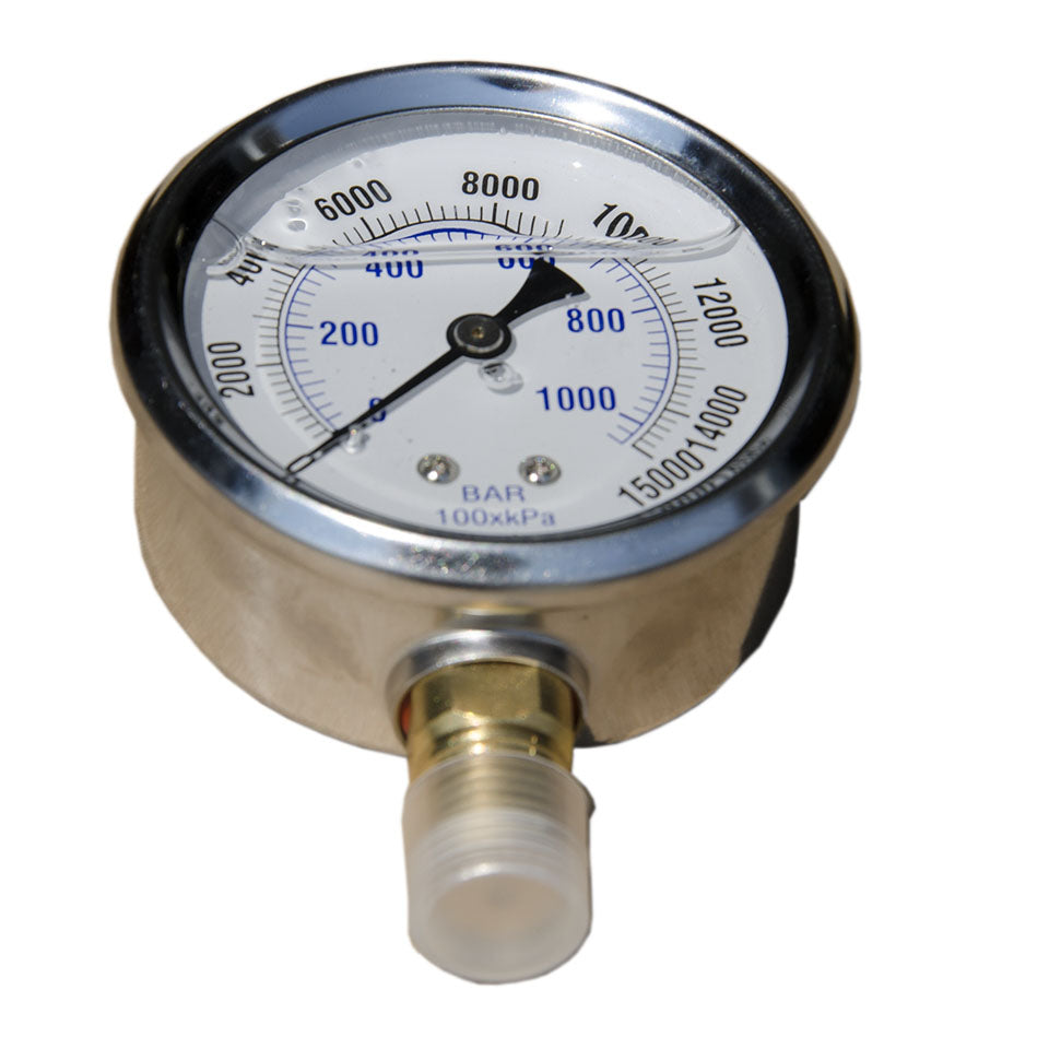 Signature 15,000 PSI Gauge Fitting SKU 068AF--15M-25