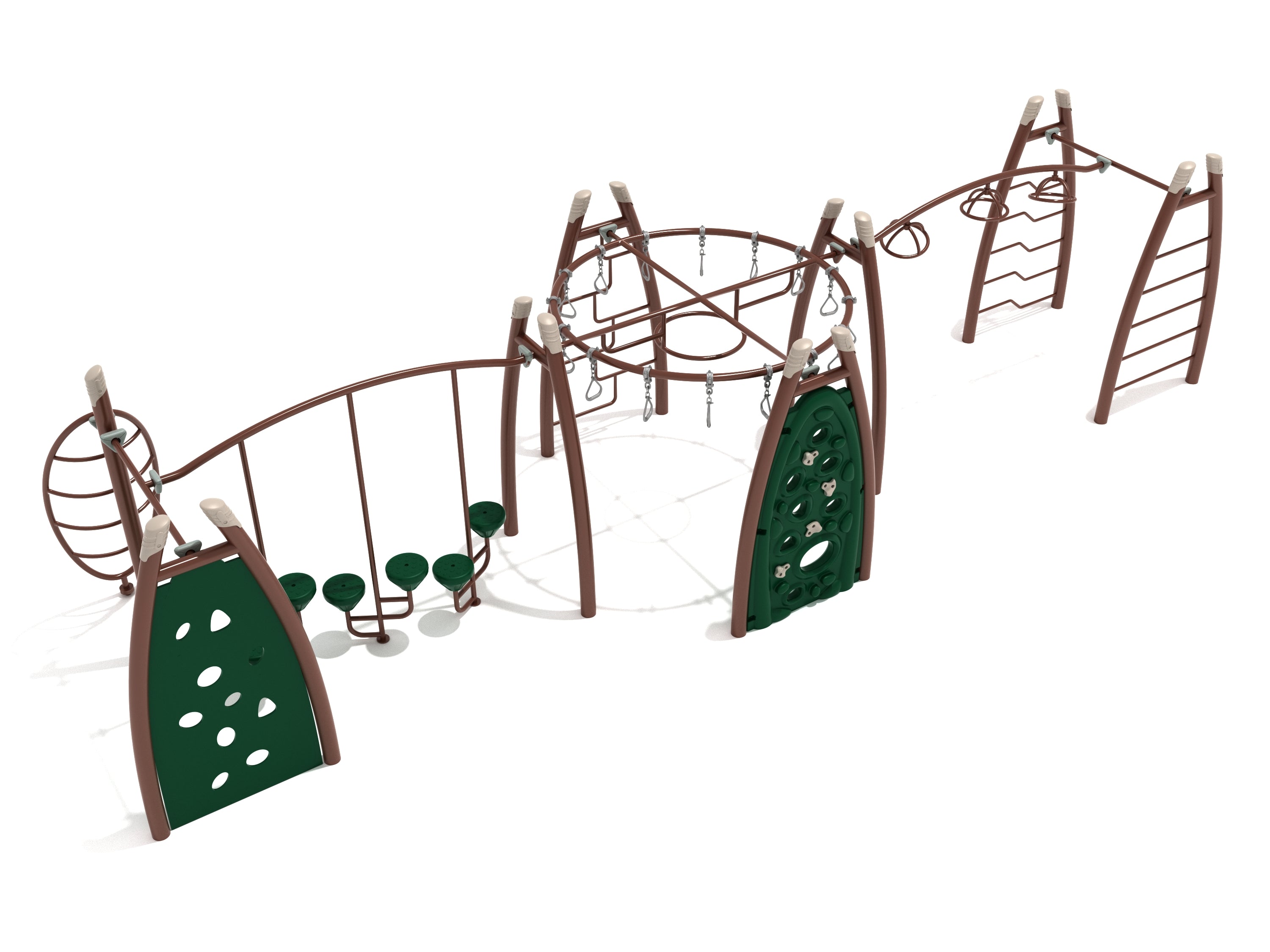 Playground Equipment Mount Sinai Fitness Course SKU PGP012