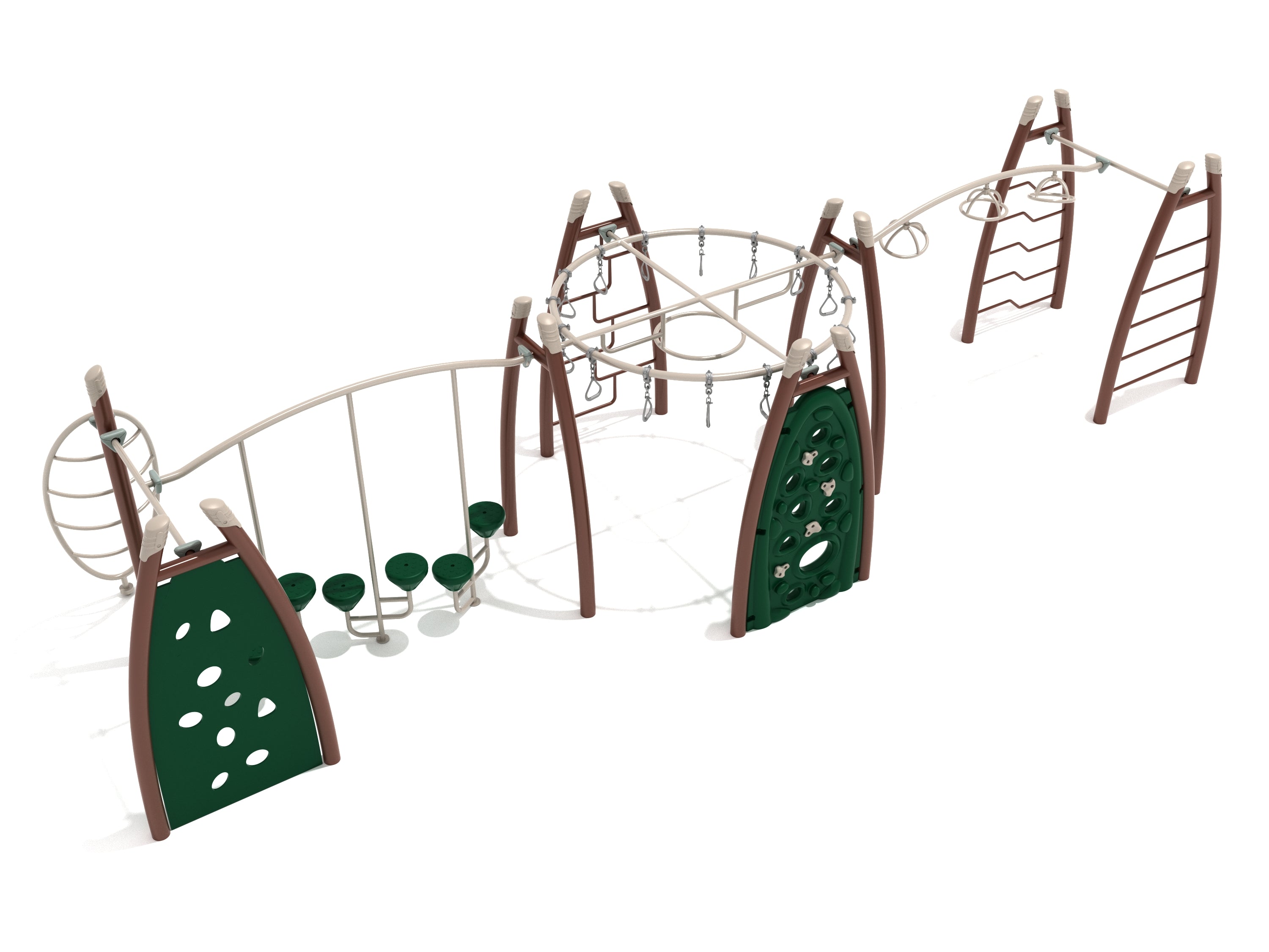 Playground Equipment Mount Sinai Fitness Course SKU PGP012