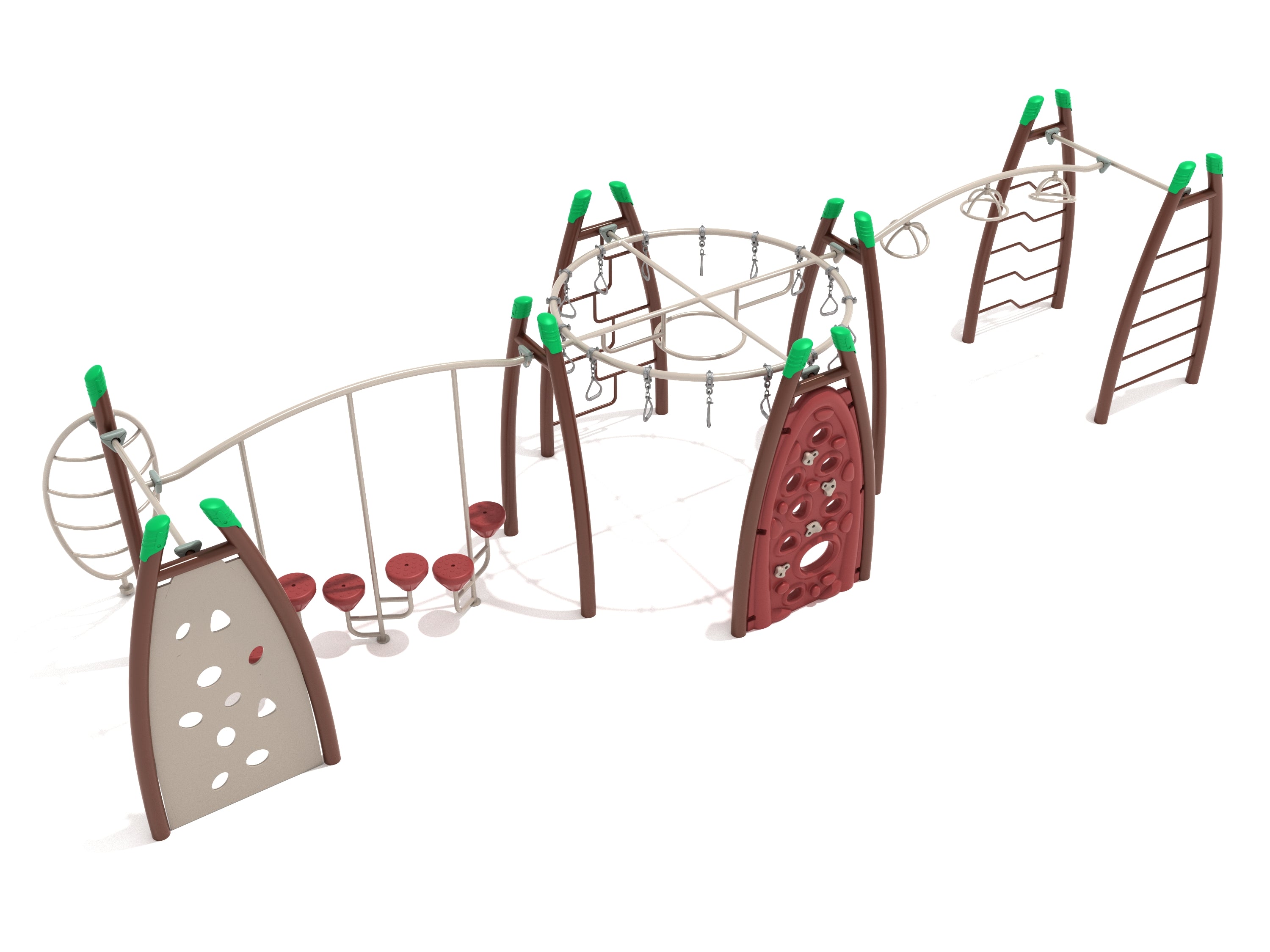 Playground Equipment Mount Sinai Fitness Course SKU PGP012