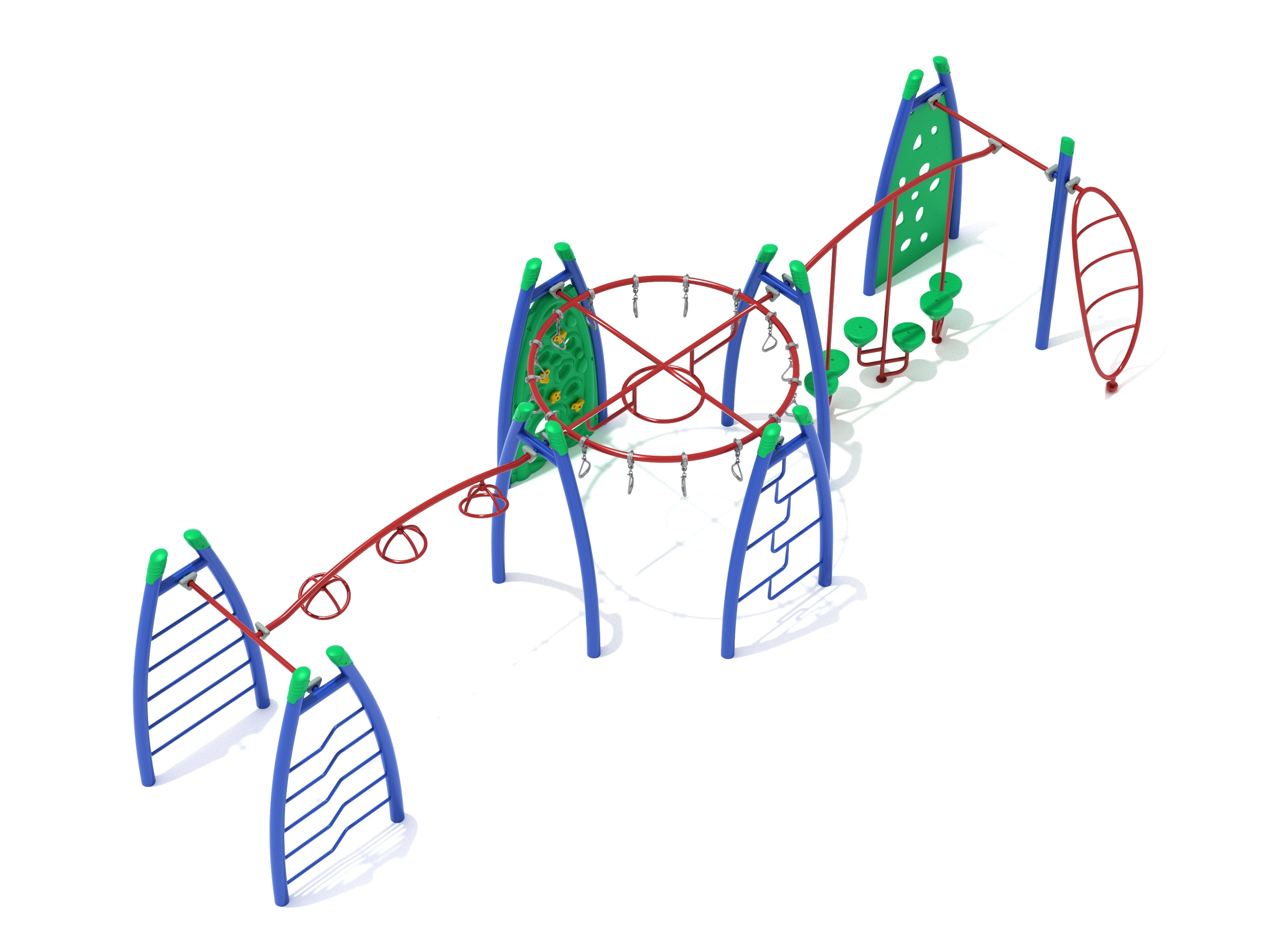 Playground Equipment Mount Sinai Fitness Course SKU PGP012