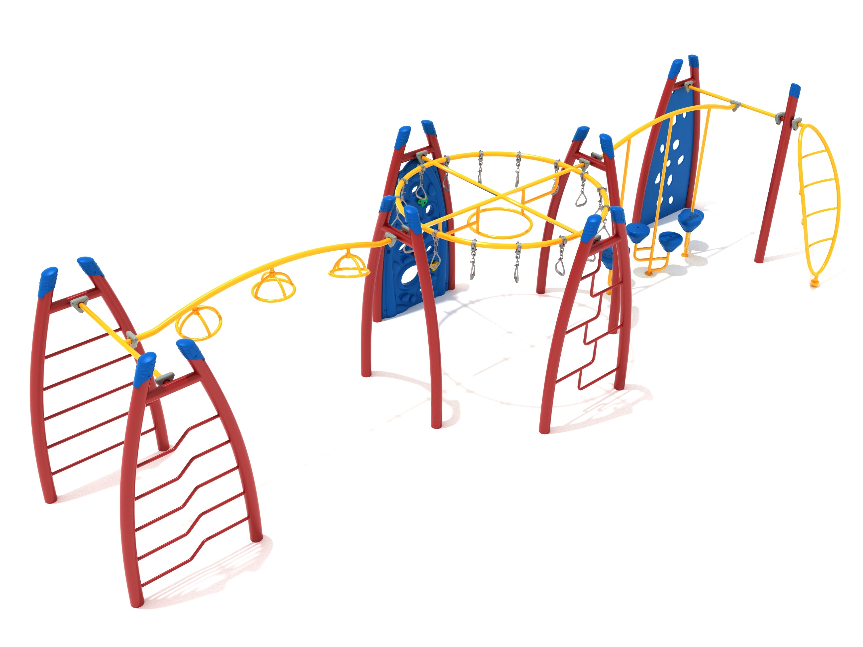 Playground Equipment Mount Sinai Fitness Course SKU PGP012