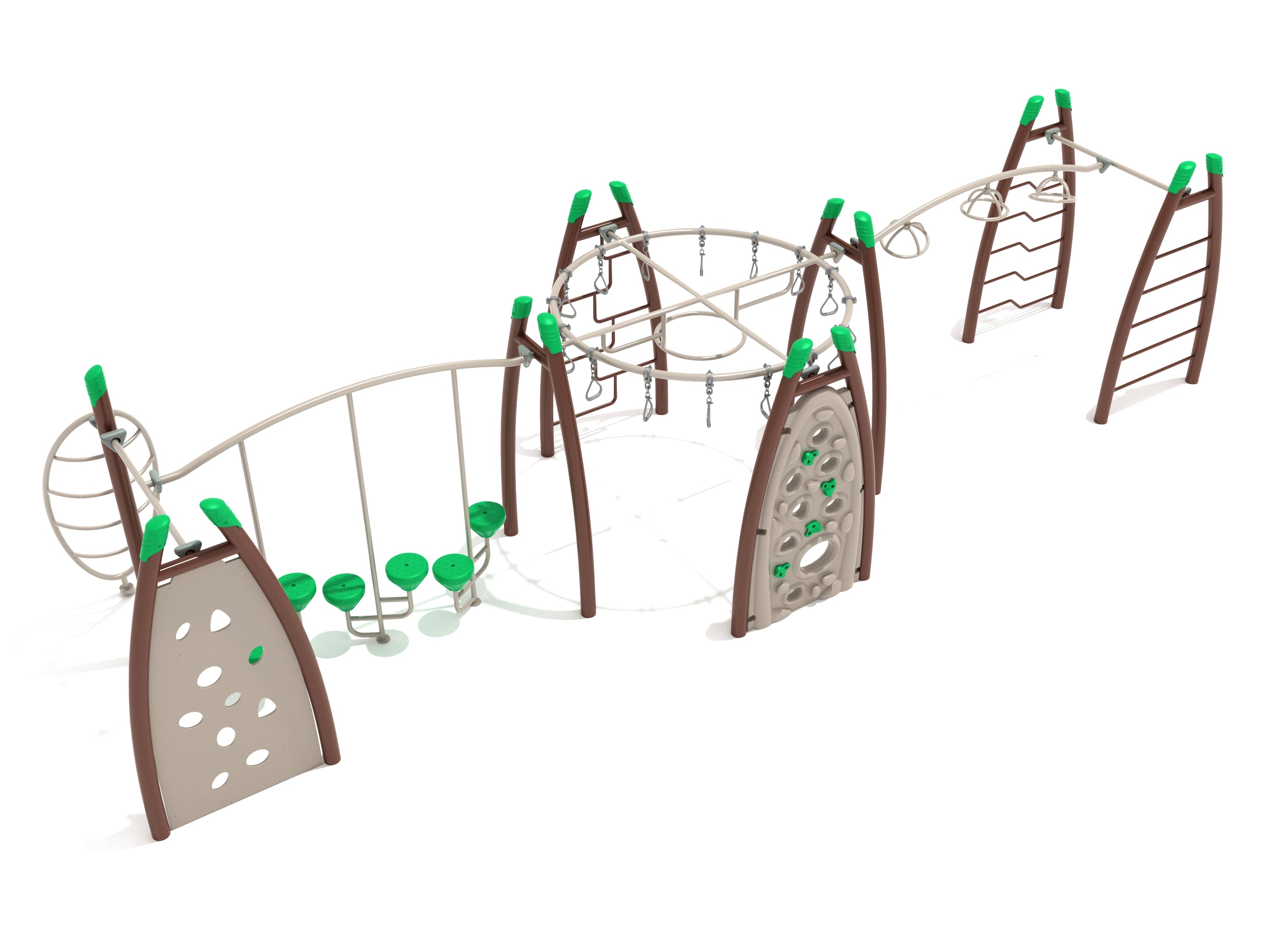 Playground Equipment Mount Sinai Fitness Course SKU PGP012