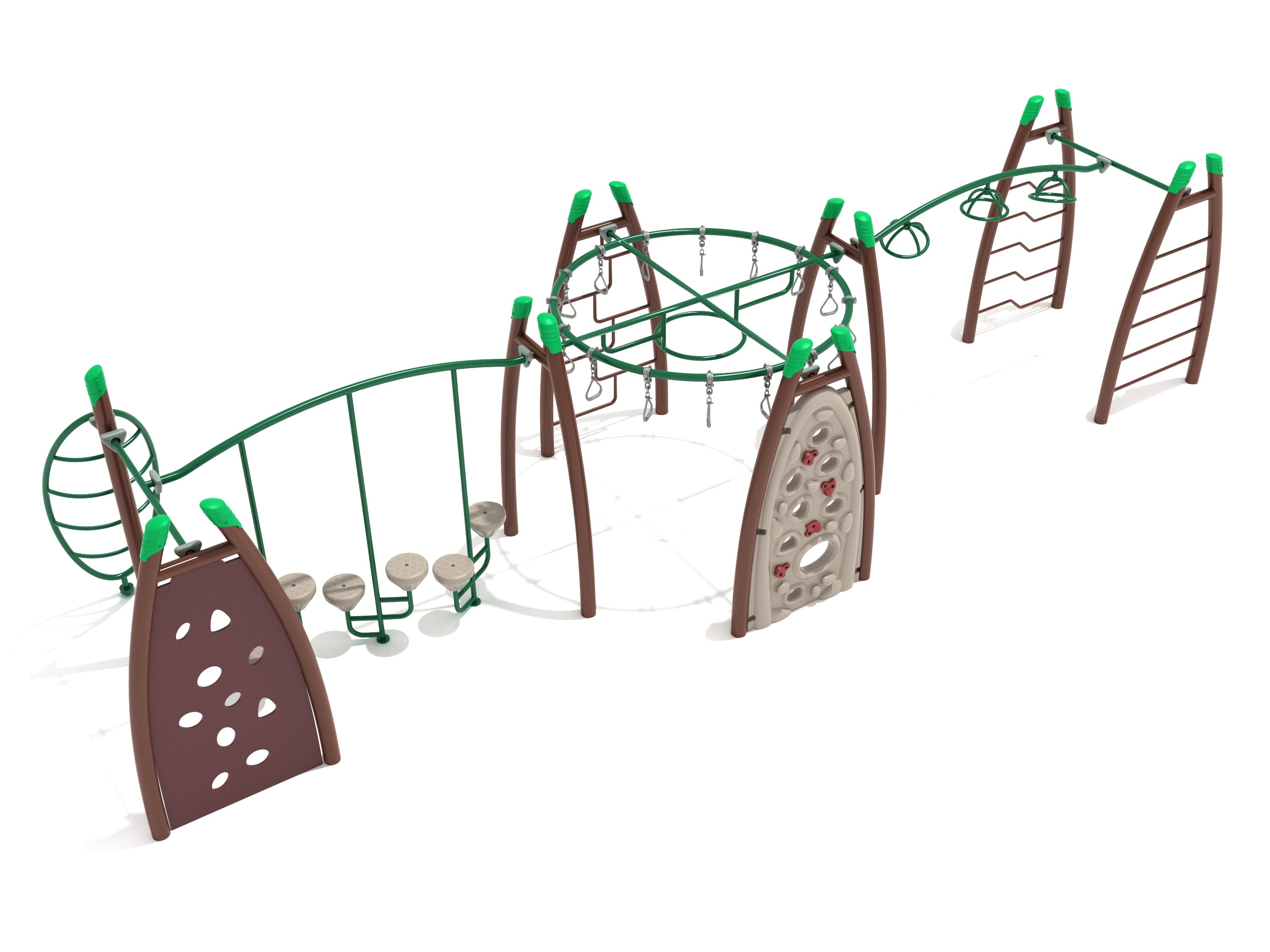 Playground Equipment Mount Sinai Fitness Course SKU PGP012