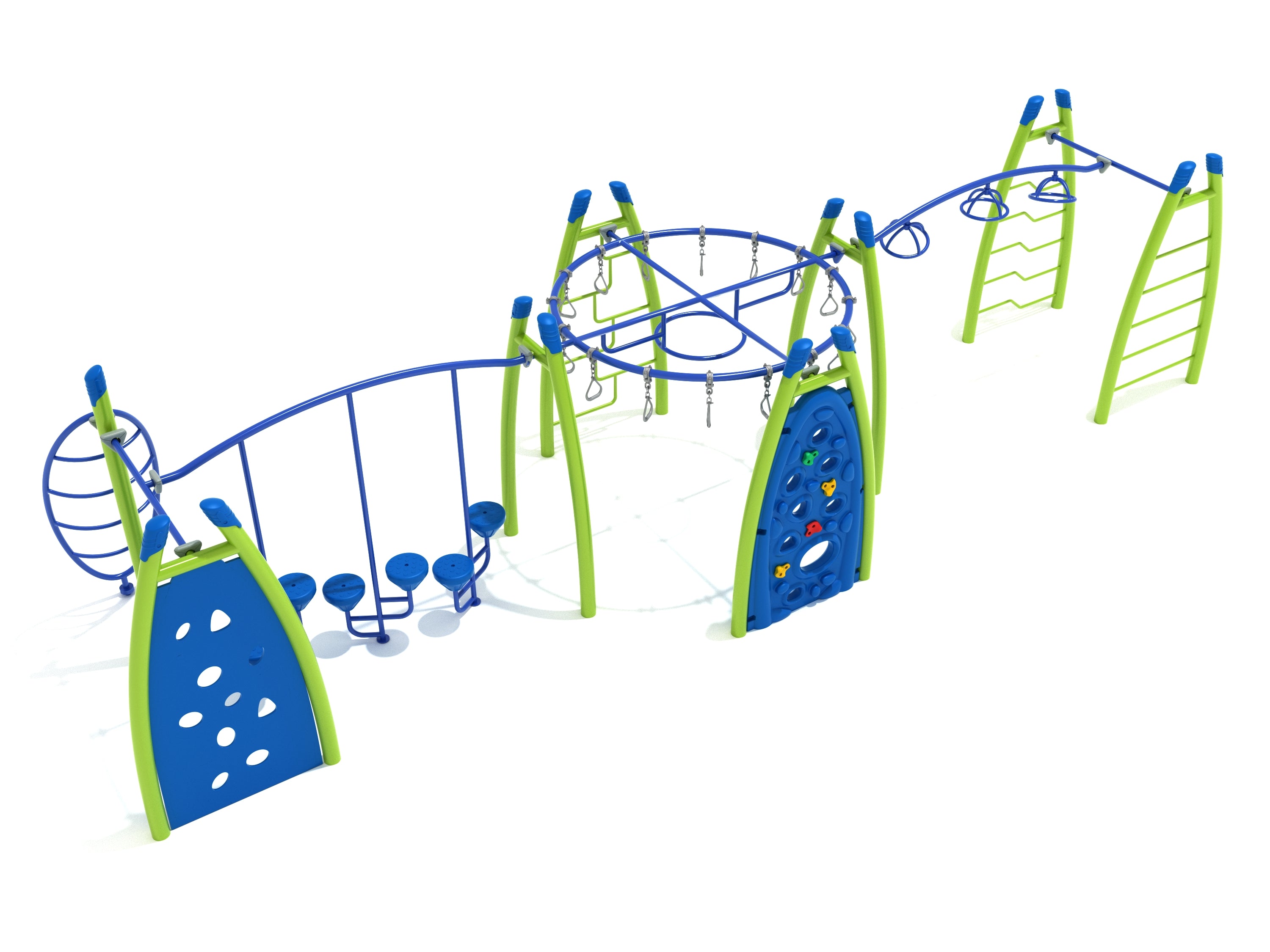 Playground Equipment Mount Sinai Fitness Course SKU PGP012