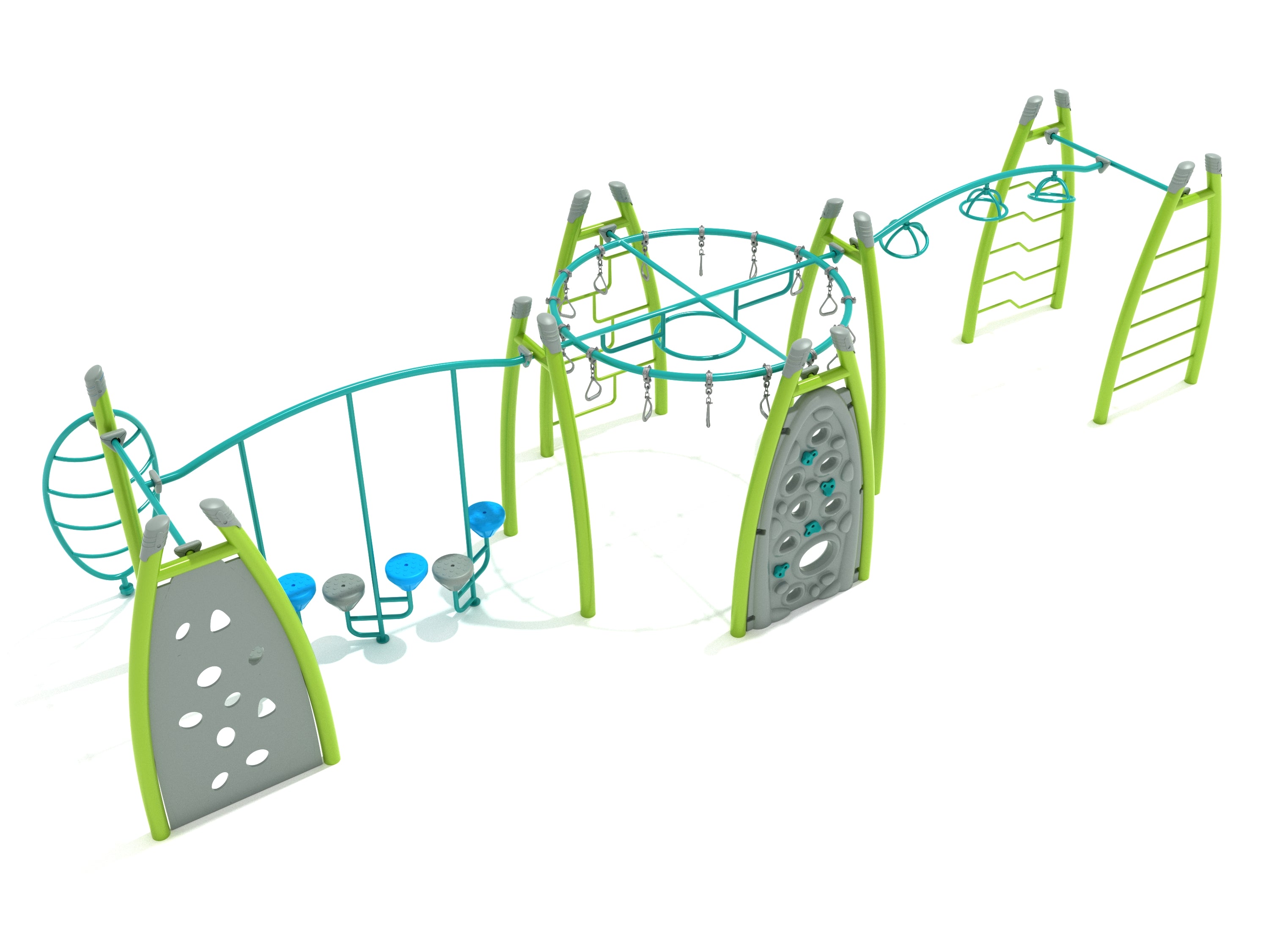 Playground Equipment Mount Sinai Fitness Course SKU PGP012