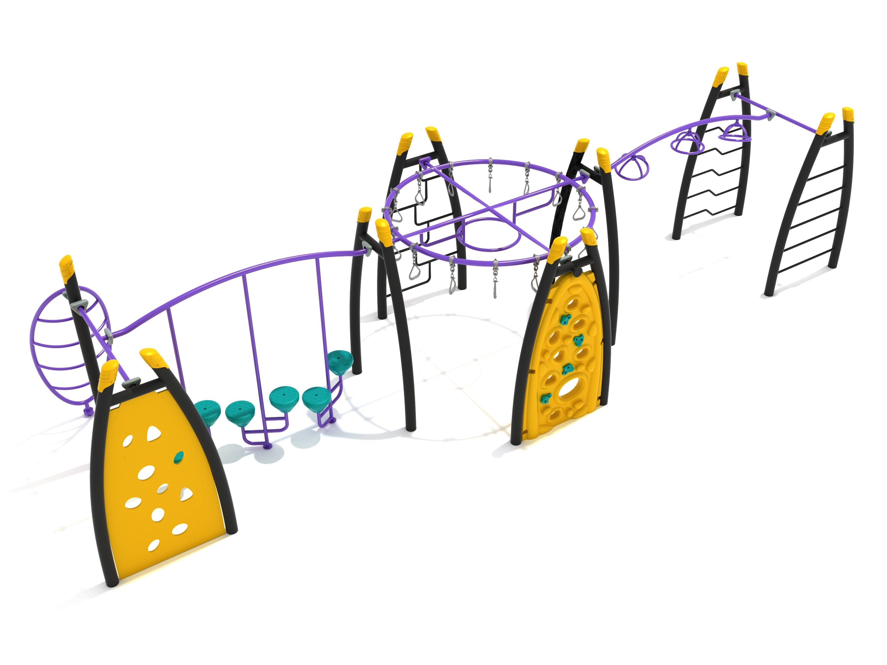 Playground Equipment Mount Sinai Fitness Course SKU PGP012