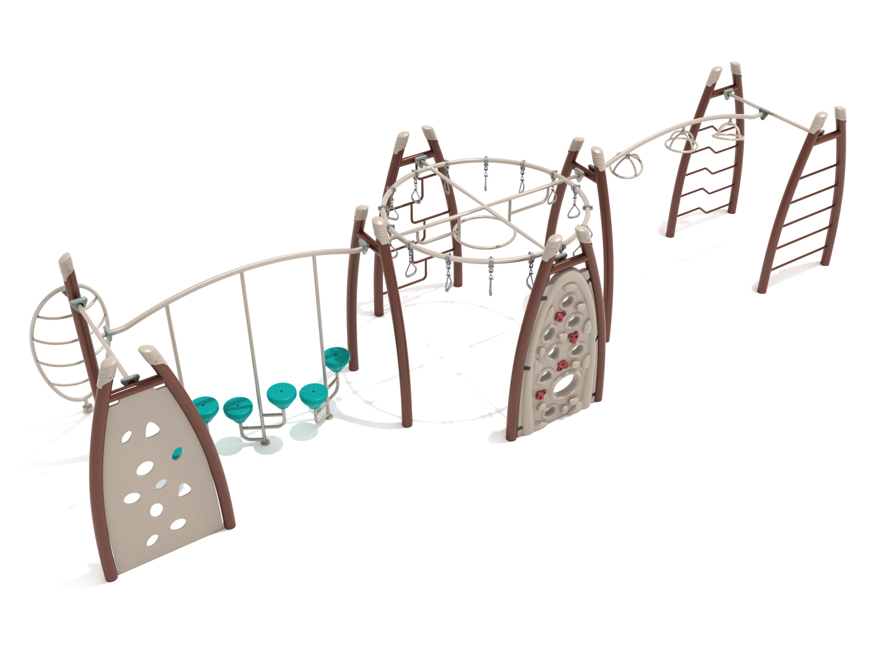 Playground Equipment Mount Sinai Fitness Course SKU PGP012