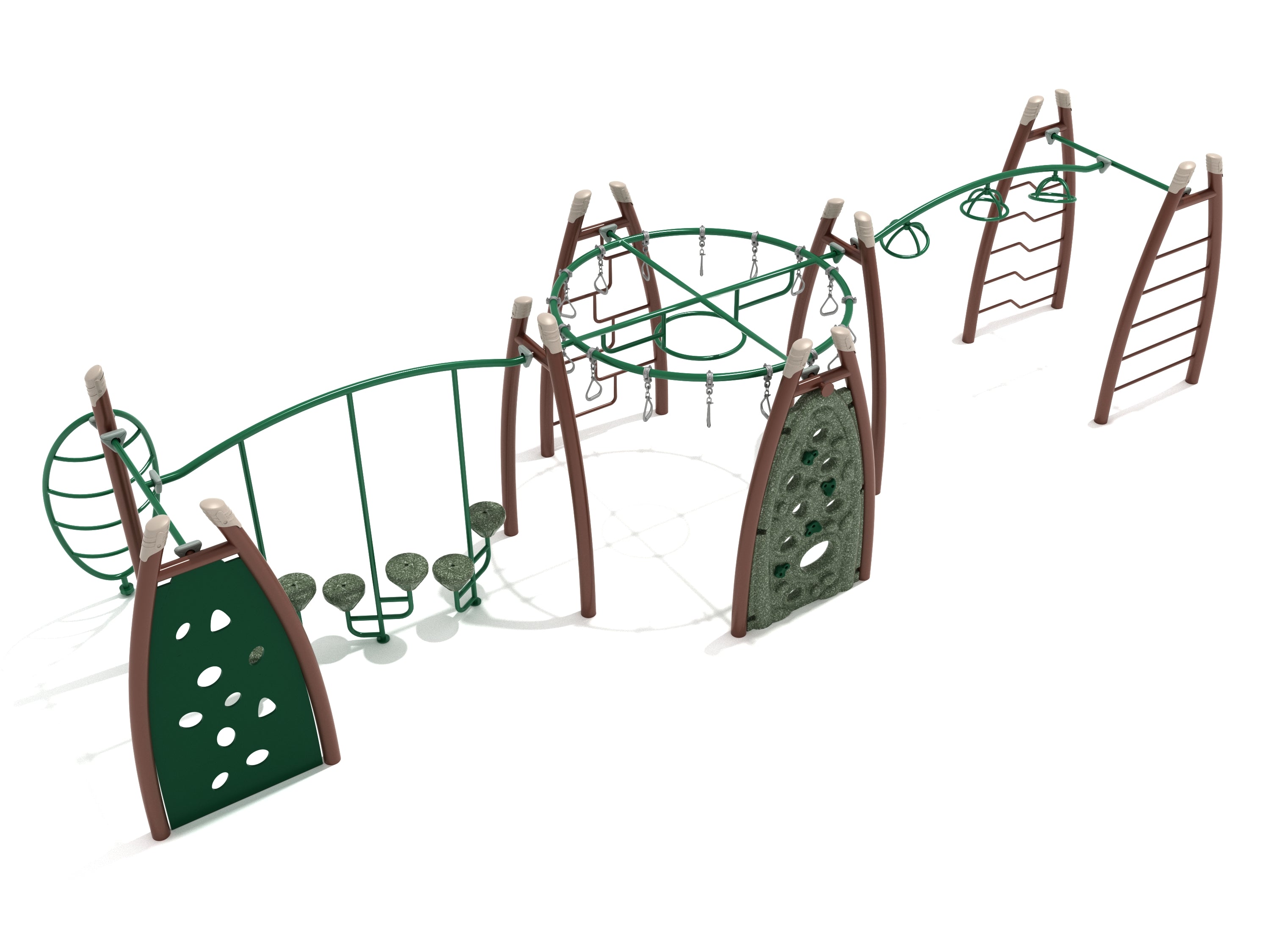 Playground Equipment Mount Sinai Fitness Course SKU PGP012