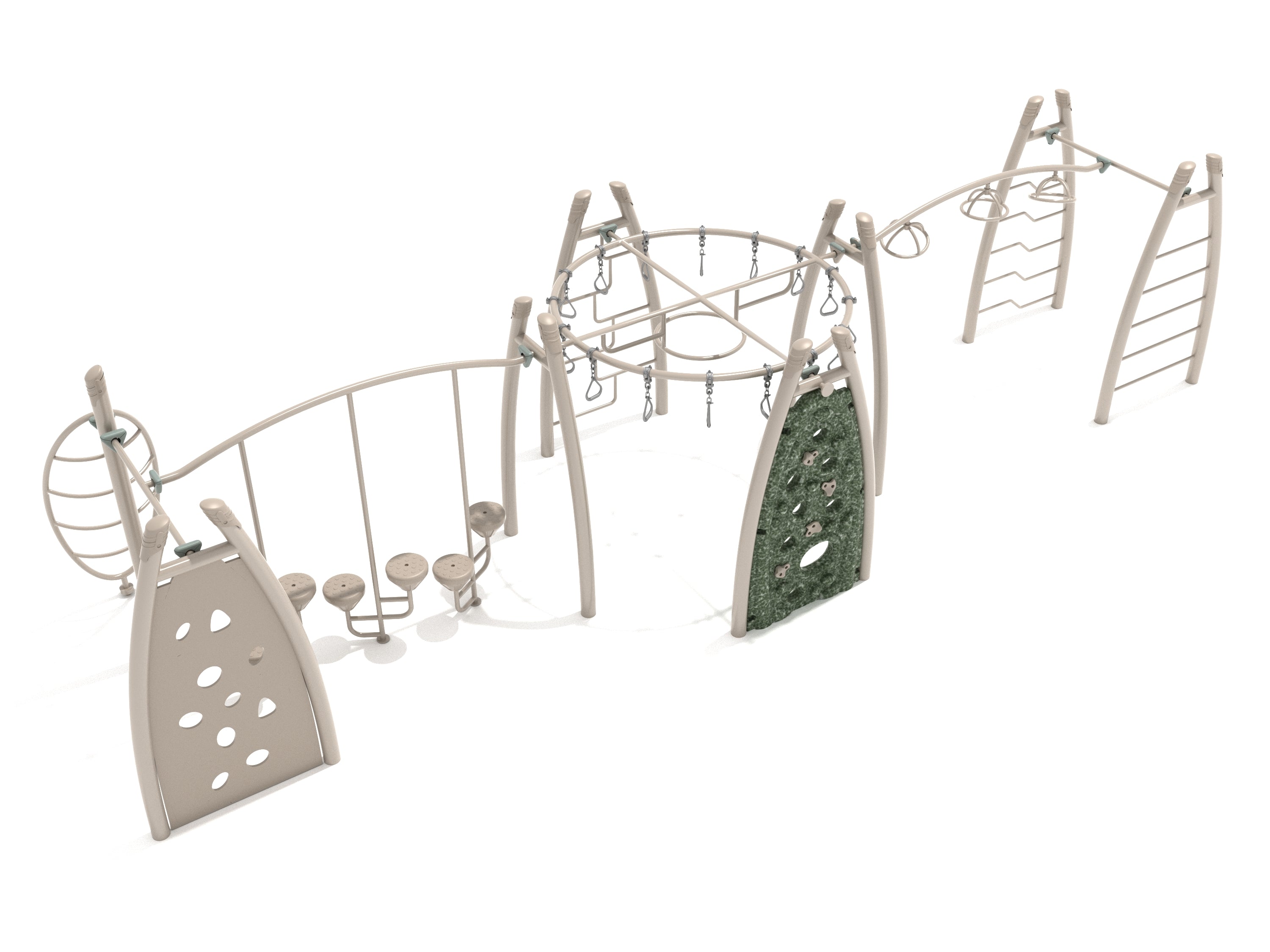 Playground Equipment Mount Sinai Fitness Course SKU PGP012