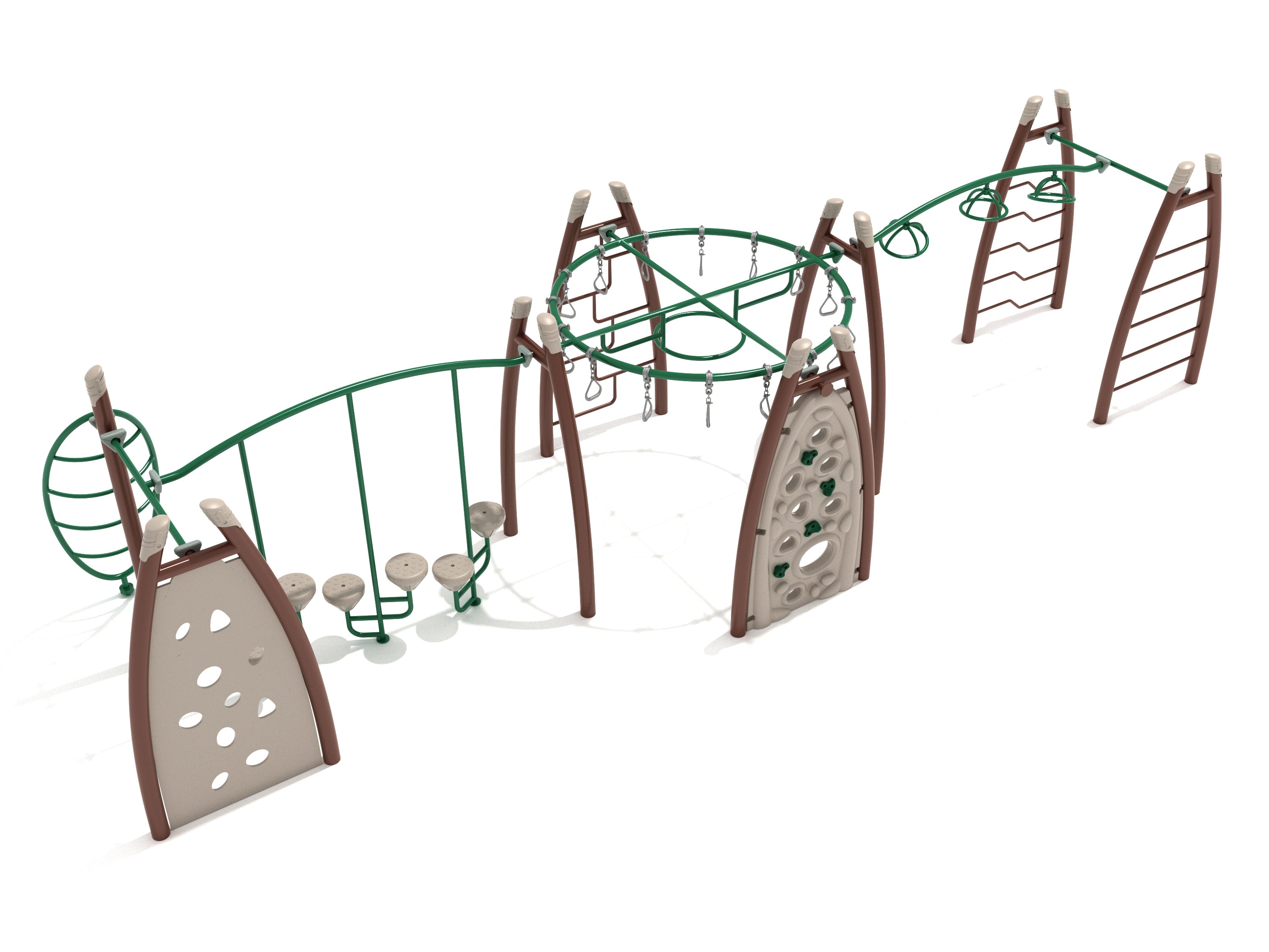 Playground Equipment Mount Sinai Fitness Course SKU PGP012