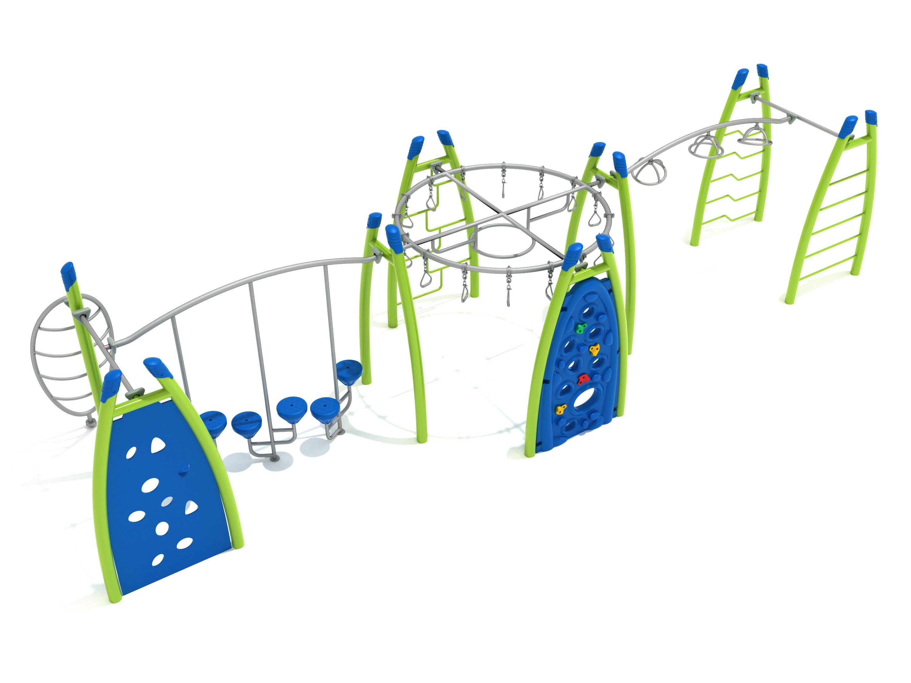 Playground Equipment Mount Sinai Fitness Course SKU PGP012