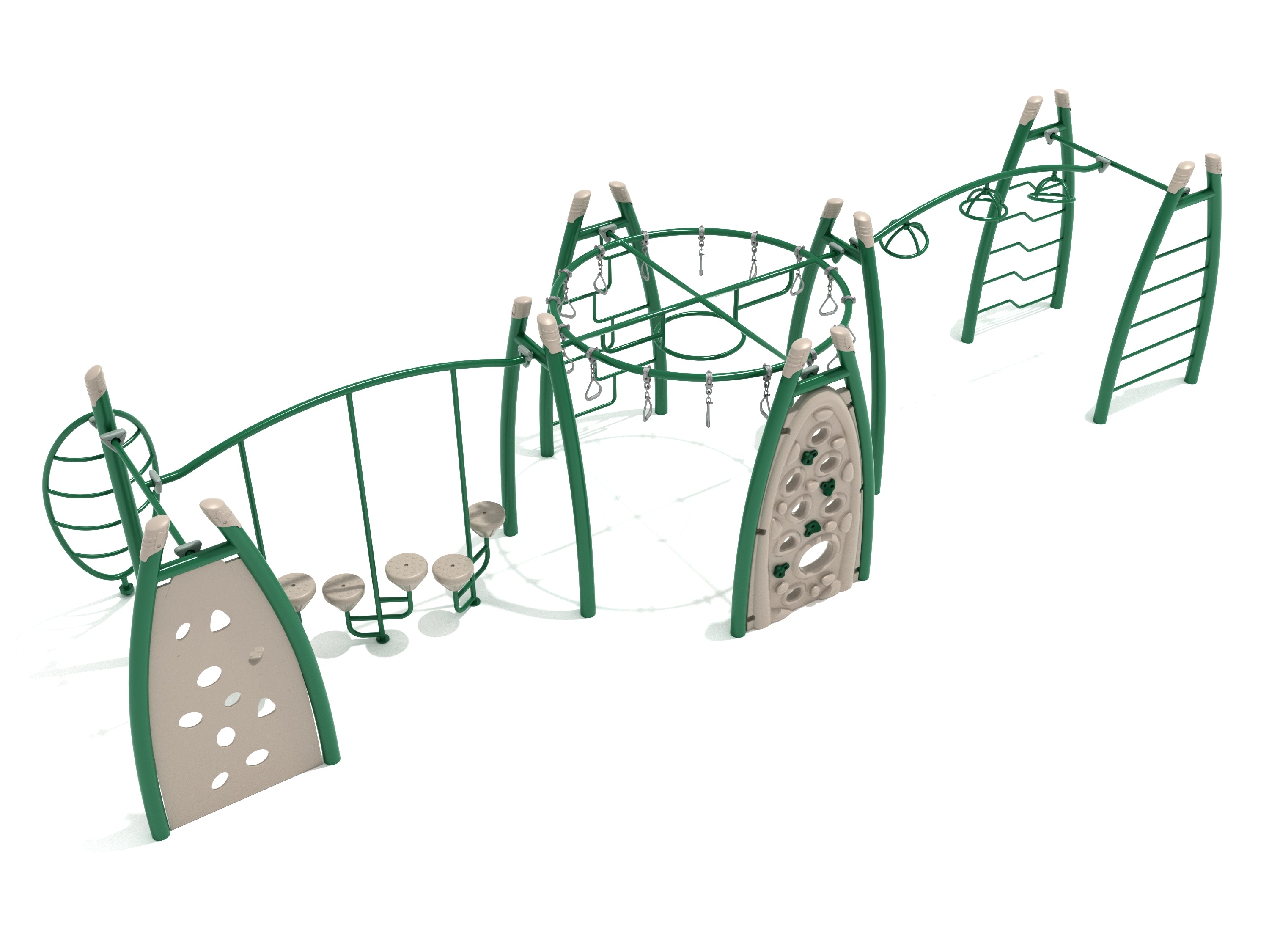 Playground Equipment Mount Sinai Fitness Course SKU PGP012