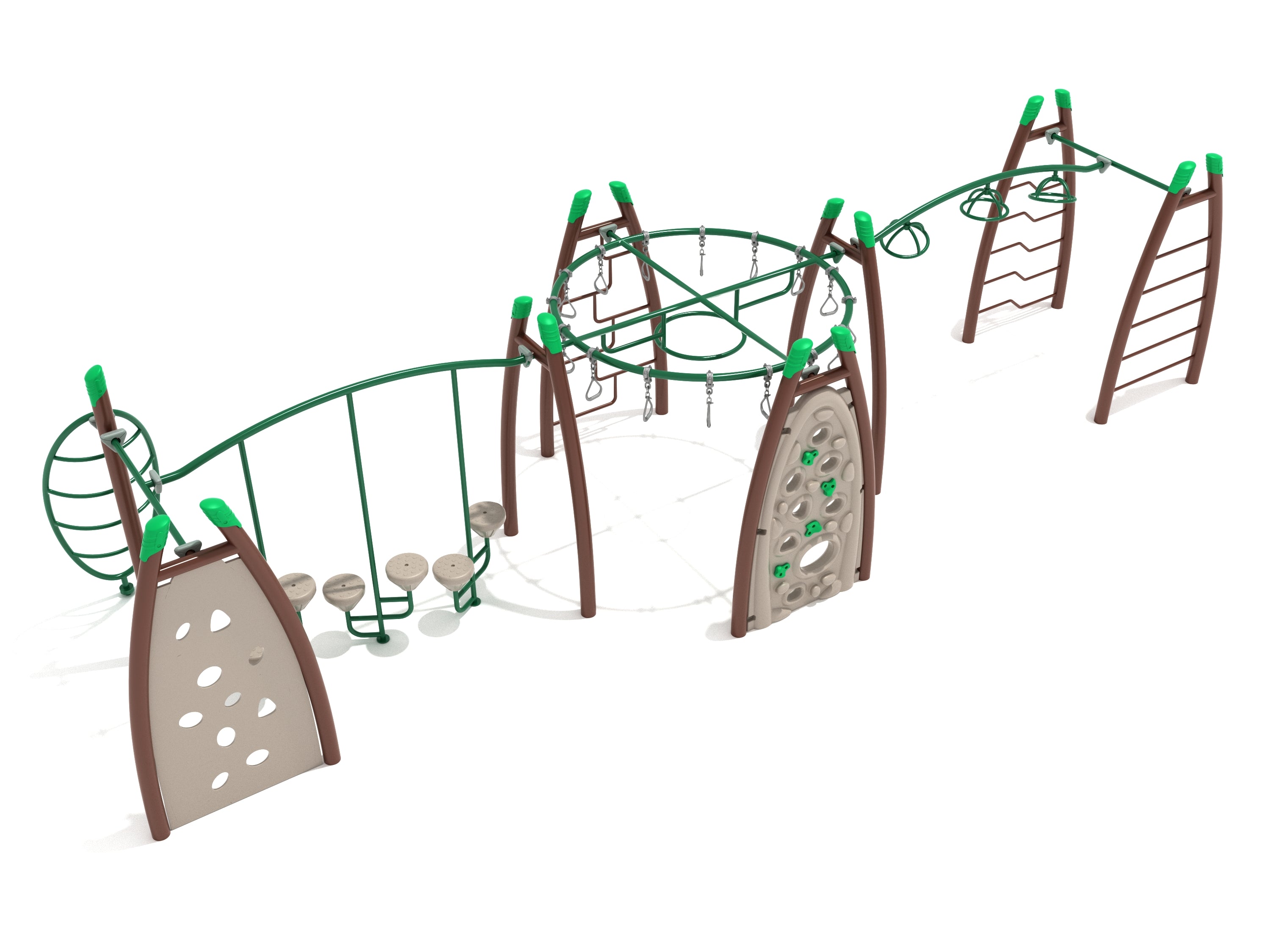 Playground Equipment Mount Sinai Fitness Course SKU PGP012