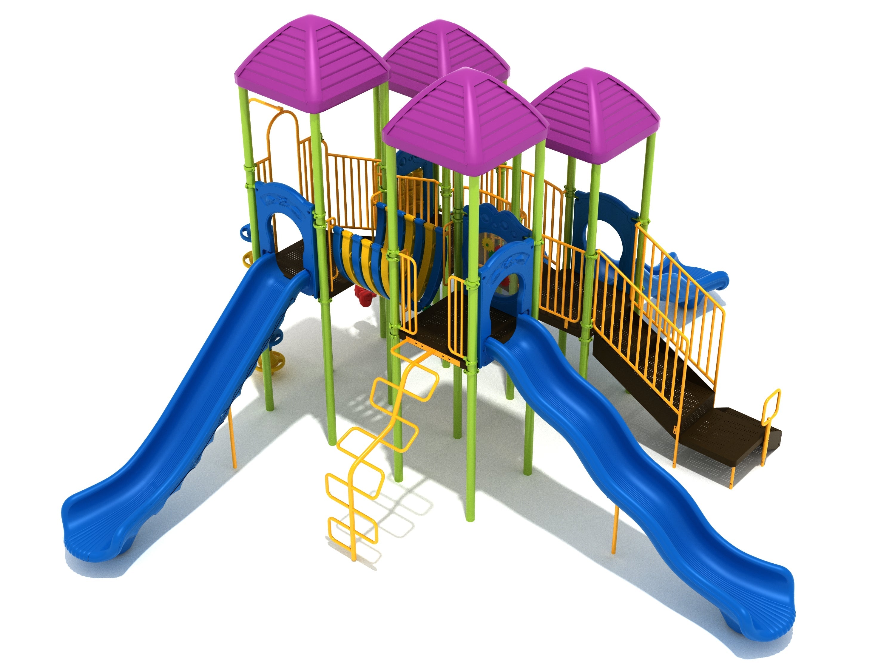 Playground Equipment Brook's Towers Playground SKU PKP019