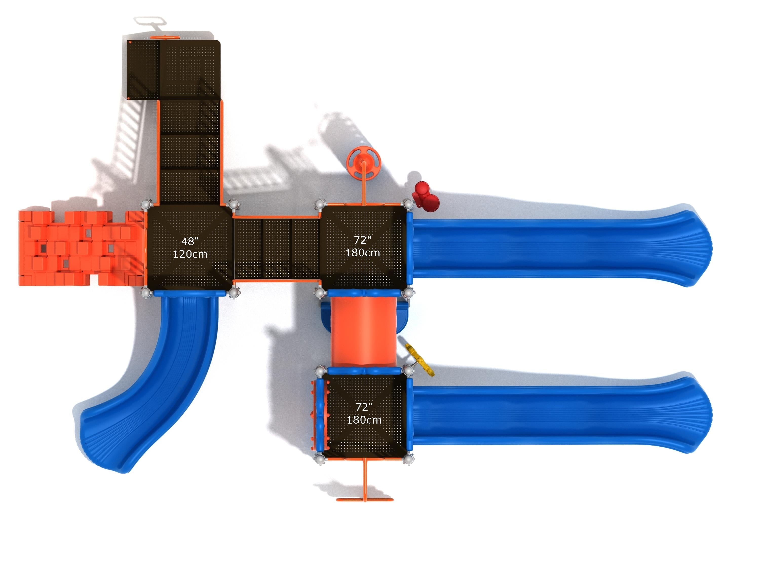 Playground Equipment Keystone Crossing Play System SKU PKP027