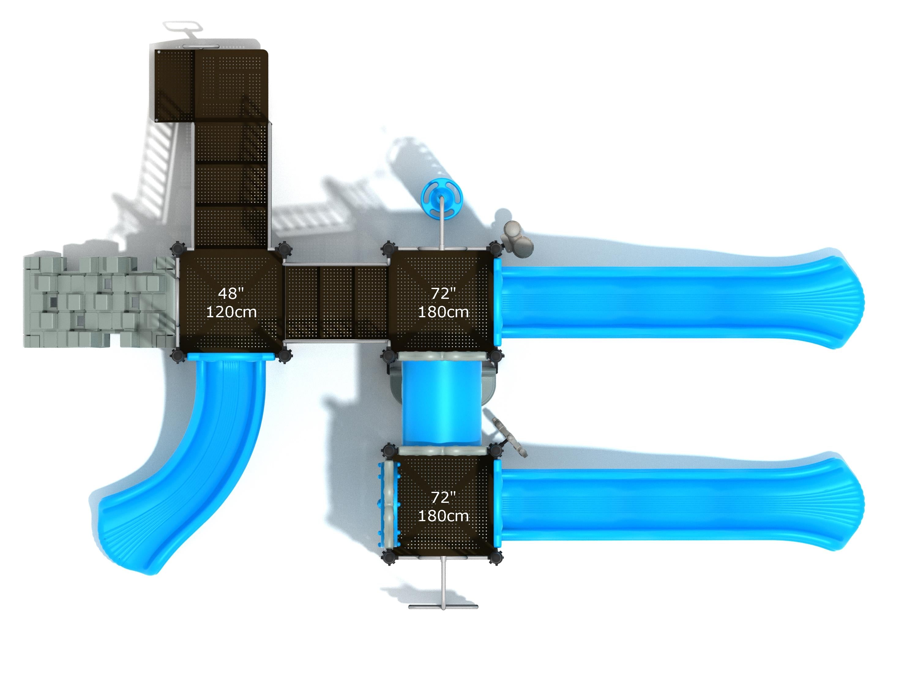 Playground Equipment Keystone Crossing Play System SKU PKP027