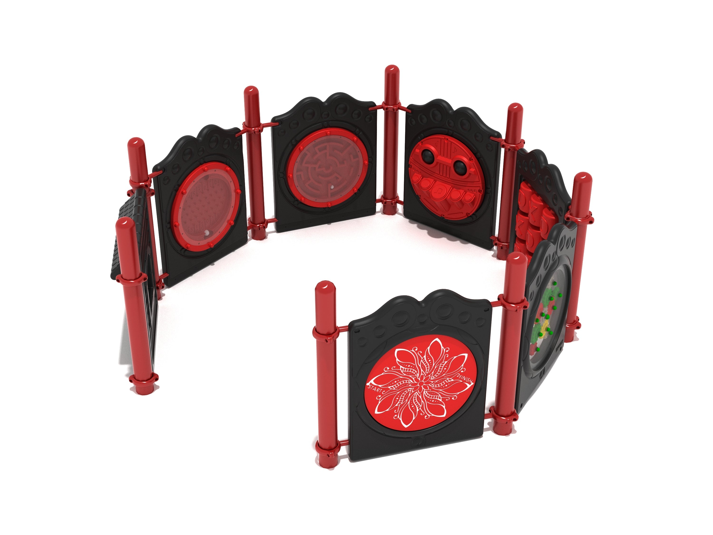 Playground Equipment Camp Walden Playground SKU PKP025