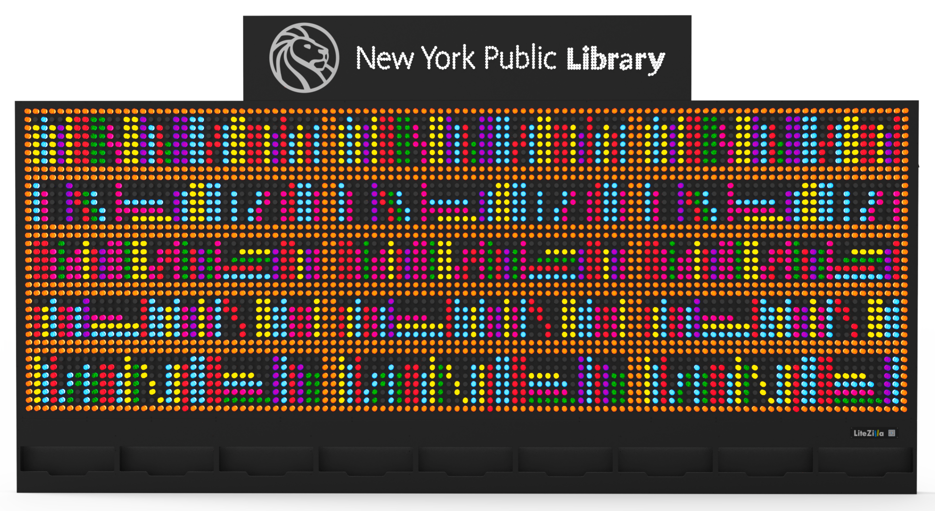 LiteZilla Giant Lite Brite Outdoor Weather-Resistant SKU LZ-OTD