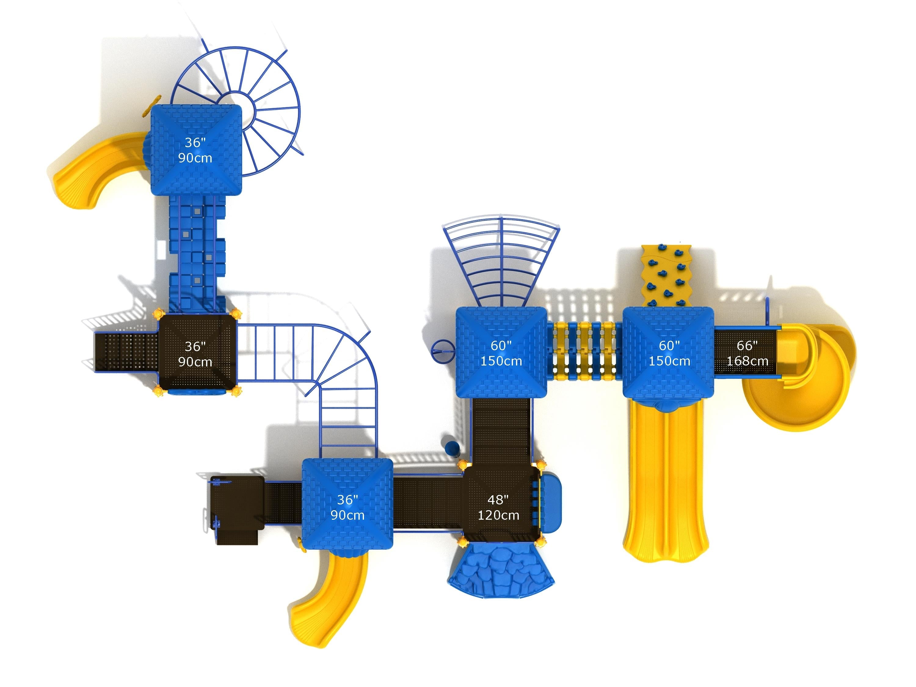 Playground Equipment Esplanade Ridge Playground SKU PMF064