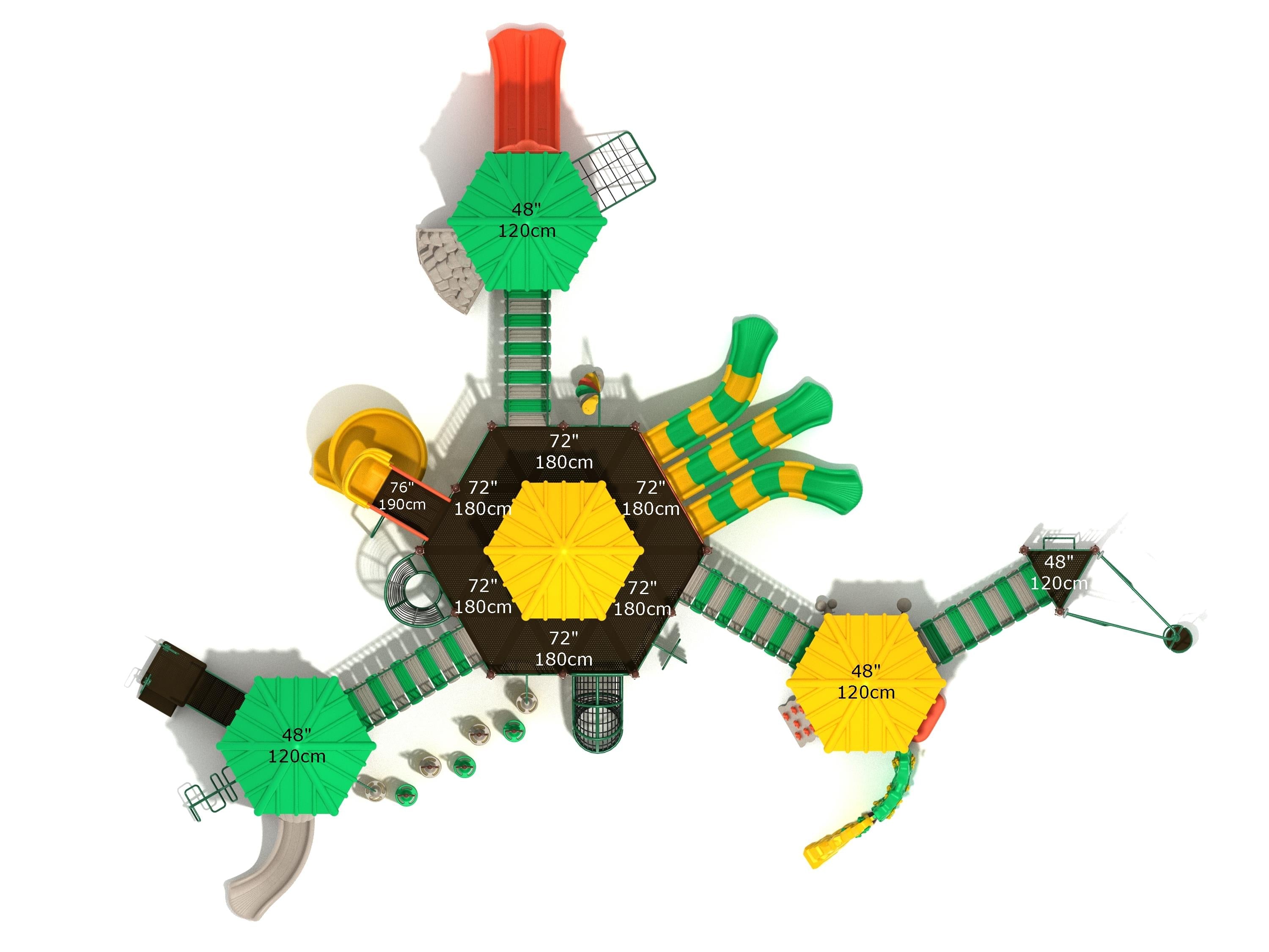 Playground Equipment Tall Timbers Playground SKU PMF063