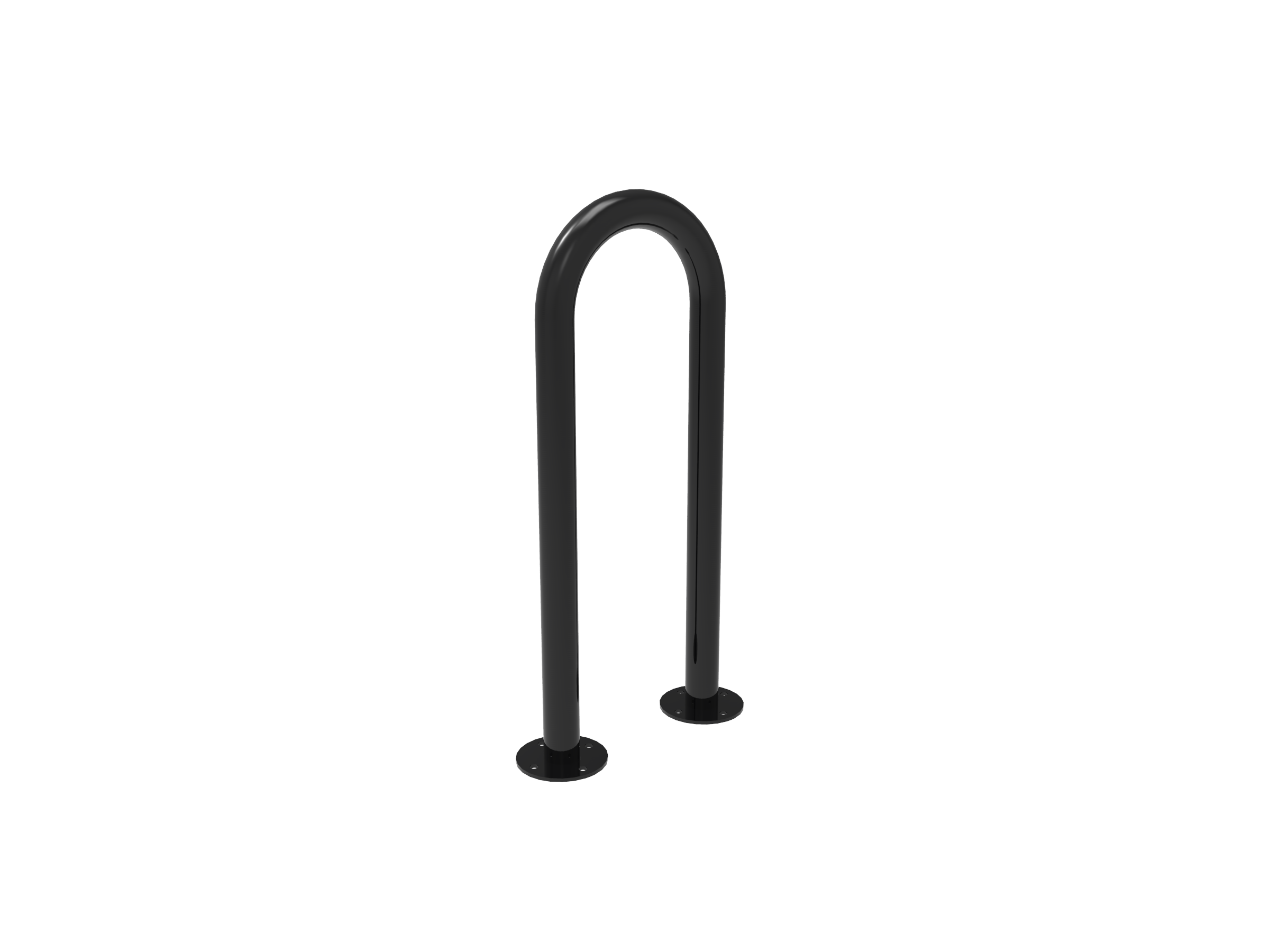 MyTCoat 1- Hump - 3 Bike Wave Rack - Surface - 2-3/8" Tubing SKU BKW13