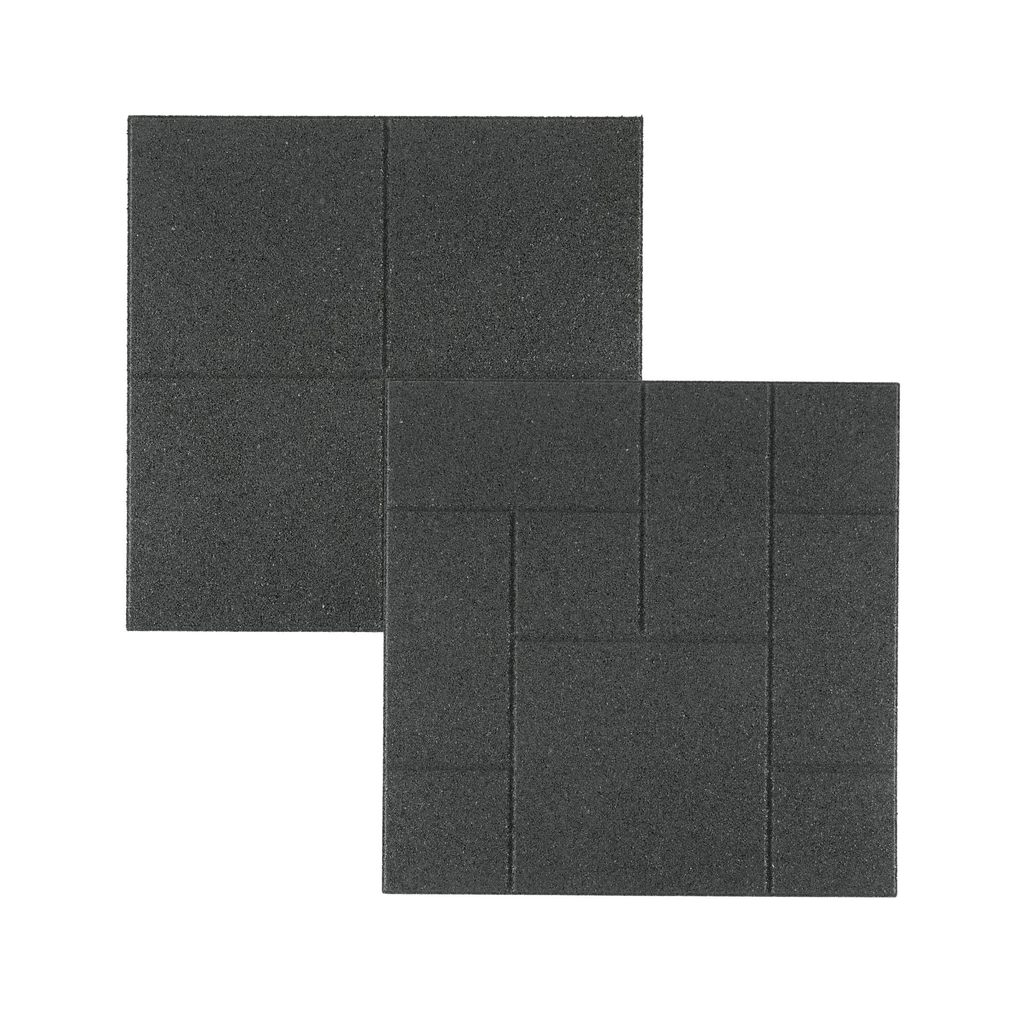 Ground Smart Dual Sided Rubber Pavers 24" SKU GSDSPaver24