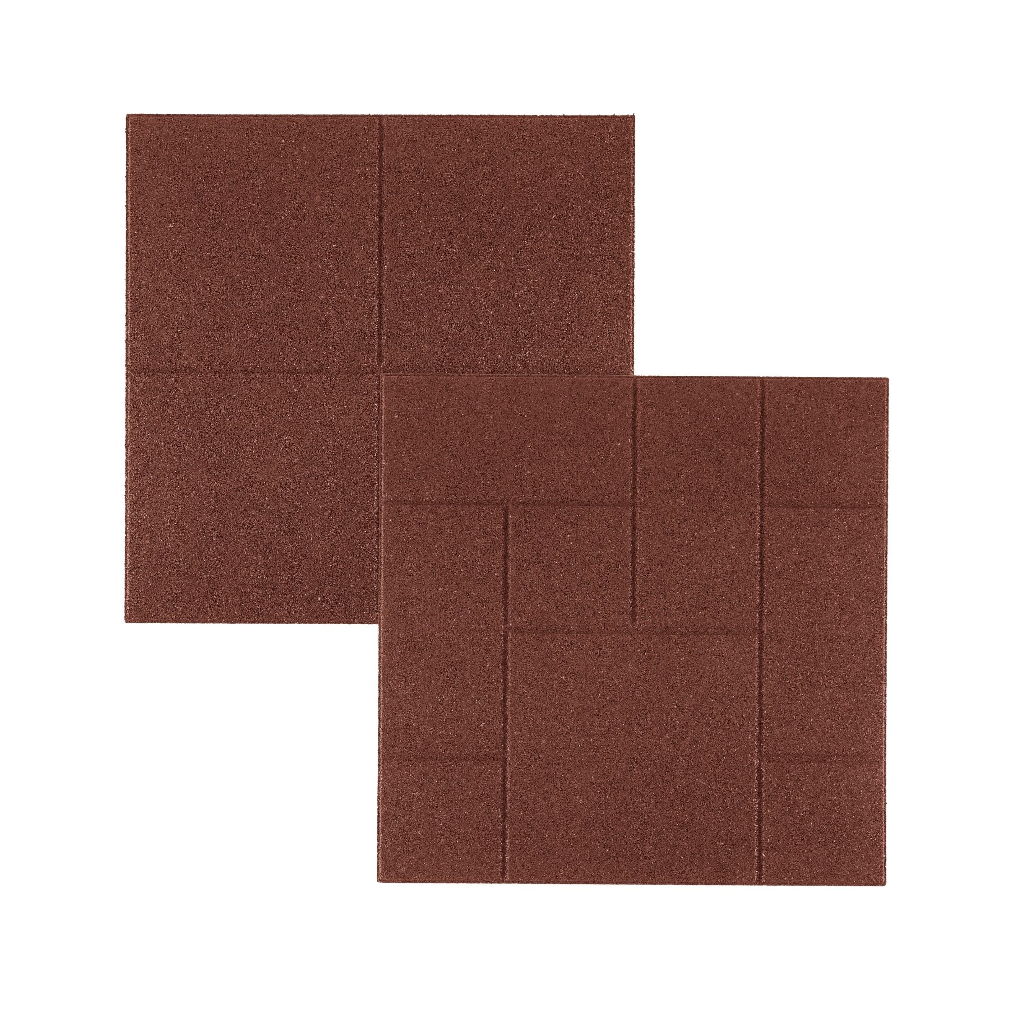 Ground Smart Dual Sided Rubber Pavers 24" SKU GSDSPaver24