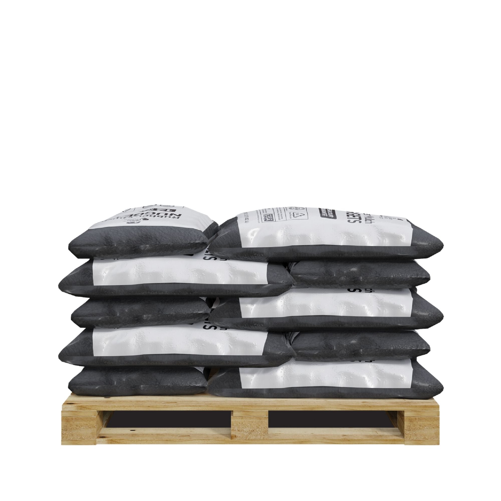 GroundSmart Premium Nugget Rubber Mulch SKU GSRMNuggets