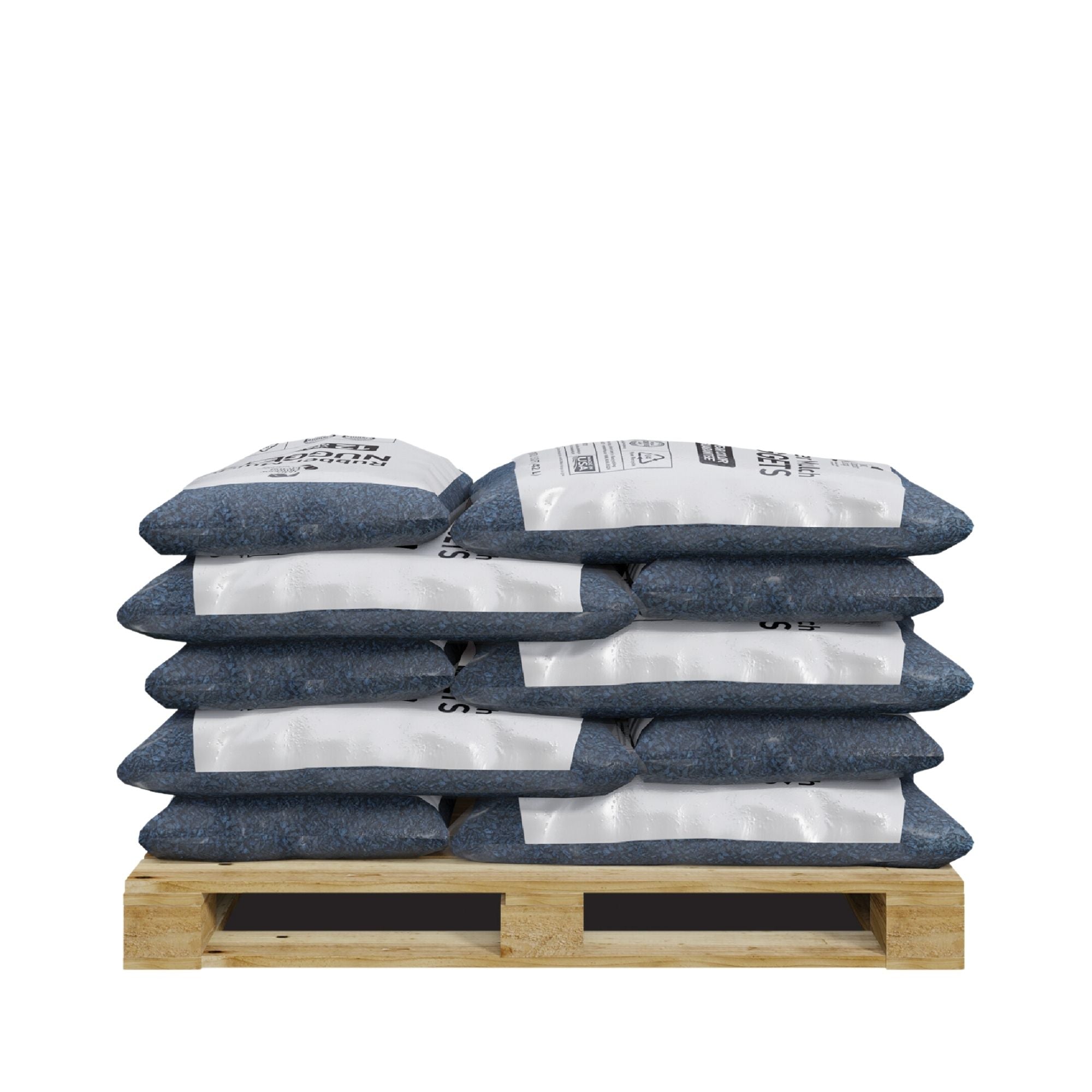 GroundSmart Premium Nugget Rubber Mulch SKU GSRMNuggets