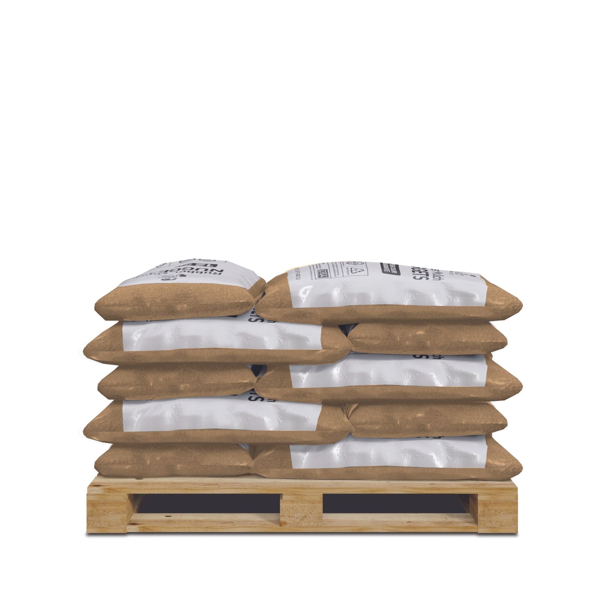 GroundSmart Premium Nugget Rubber Mulch SKU GSRMNuggets