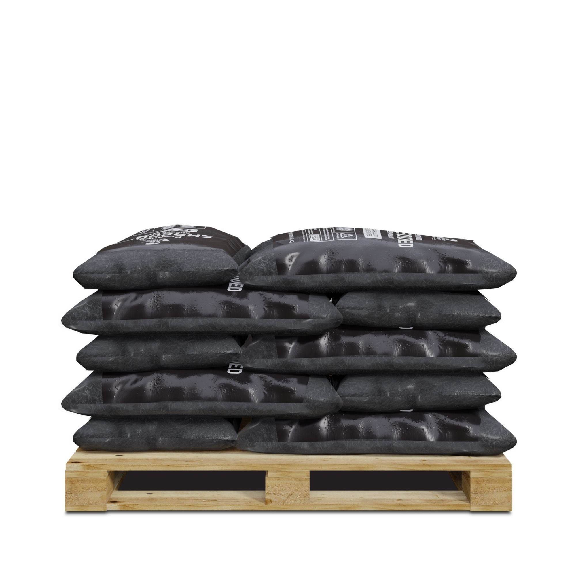 Ground Smart Premium Shredded Buffings Mulch SKU GSRMShredded