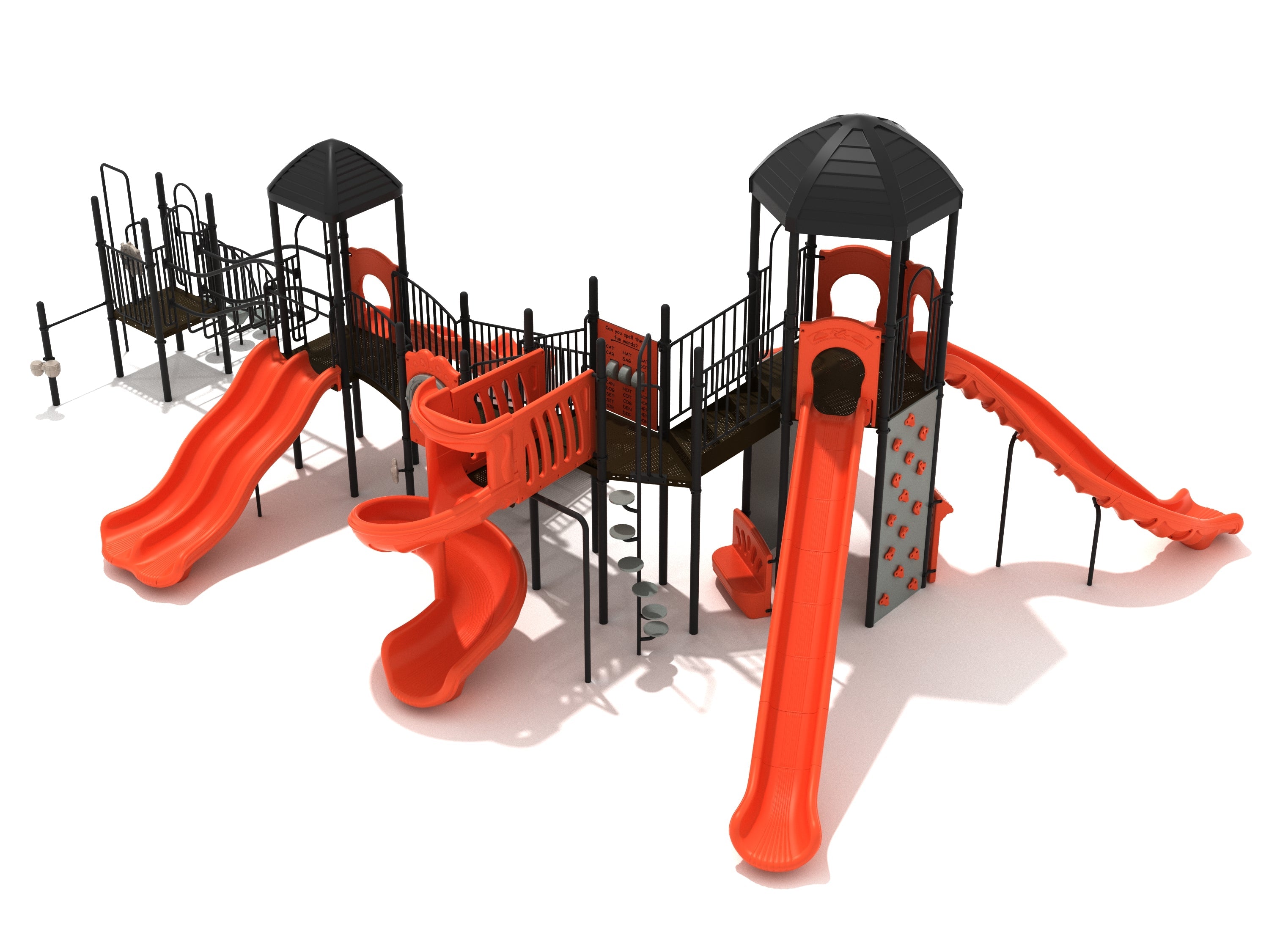 Playground Equipment Wood's Cross Playground SKU PKP283