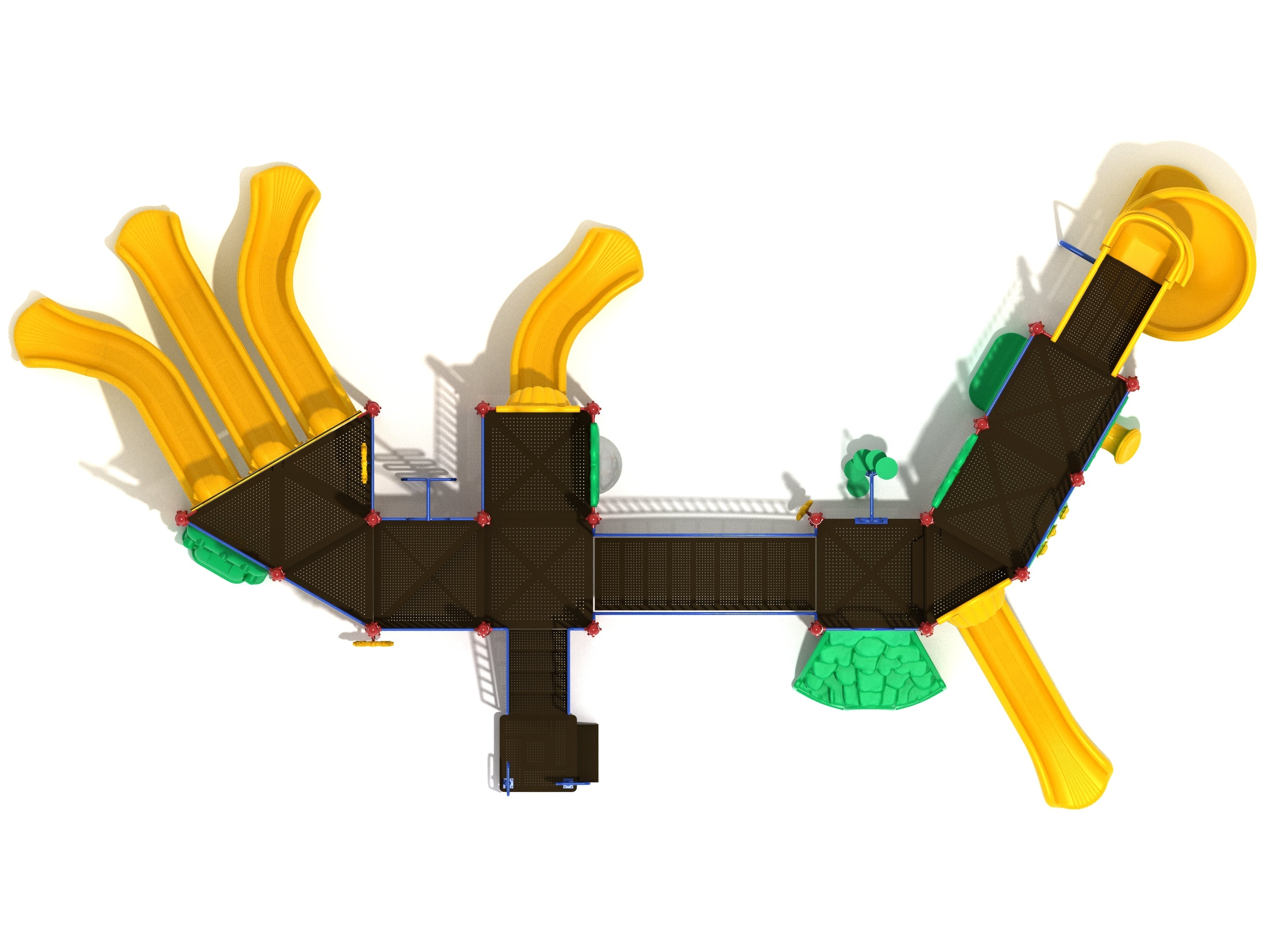 Playground Equipment Bakers Ferry Playground SKU PMF052