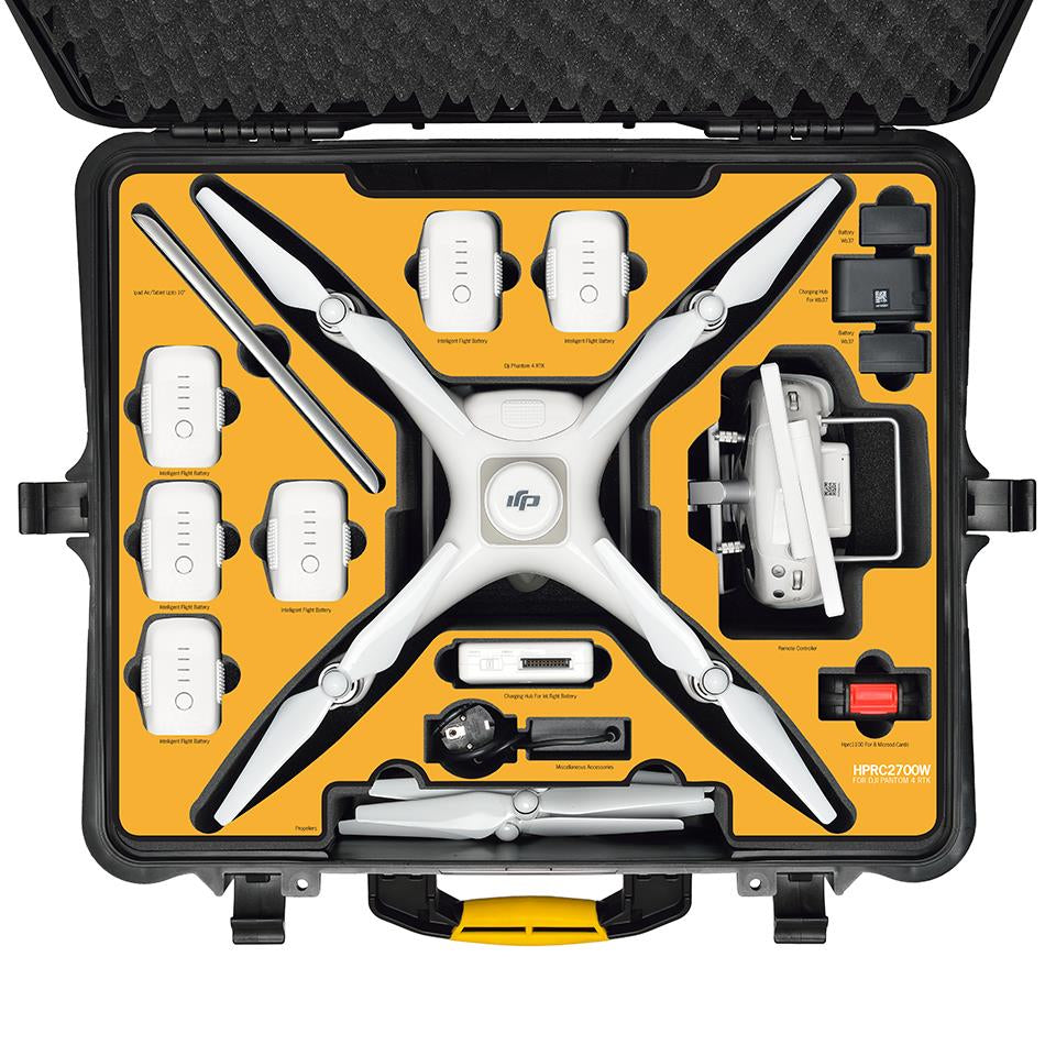 HPRC Cases - Hard Case for DJI Phantom 4 RTK SKU PHA4RTK-2700W-01