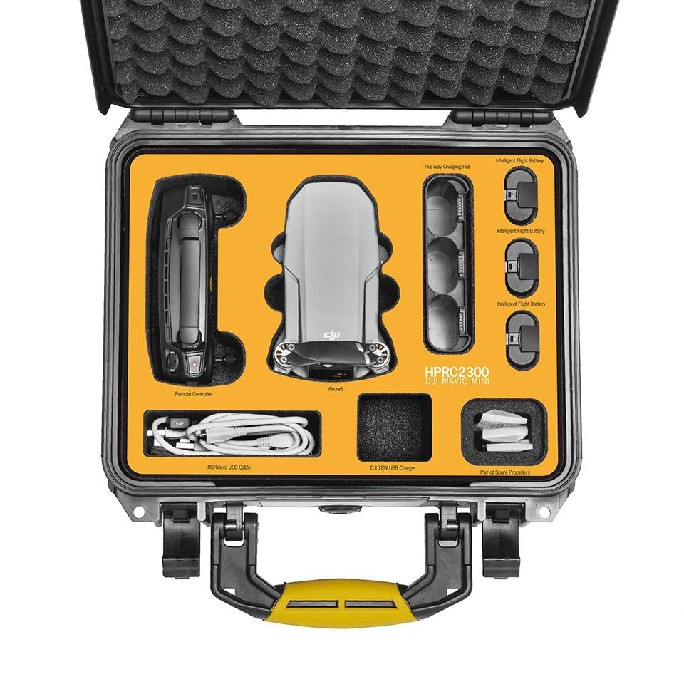HPRC Cases - Hard Case for DJI Mavic Mini HPRC2300 SKU MAVM-2300-01