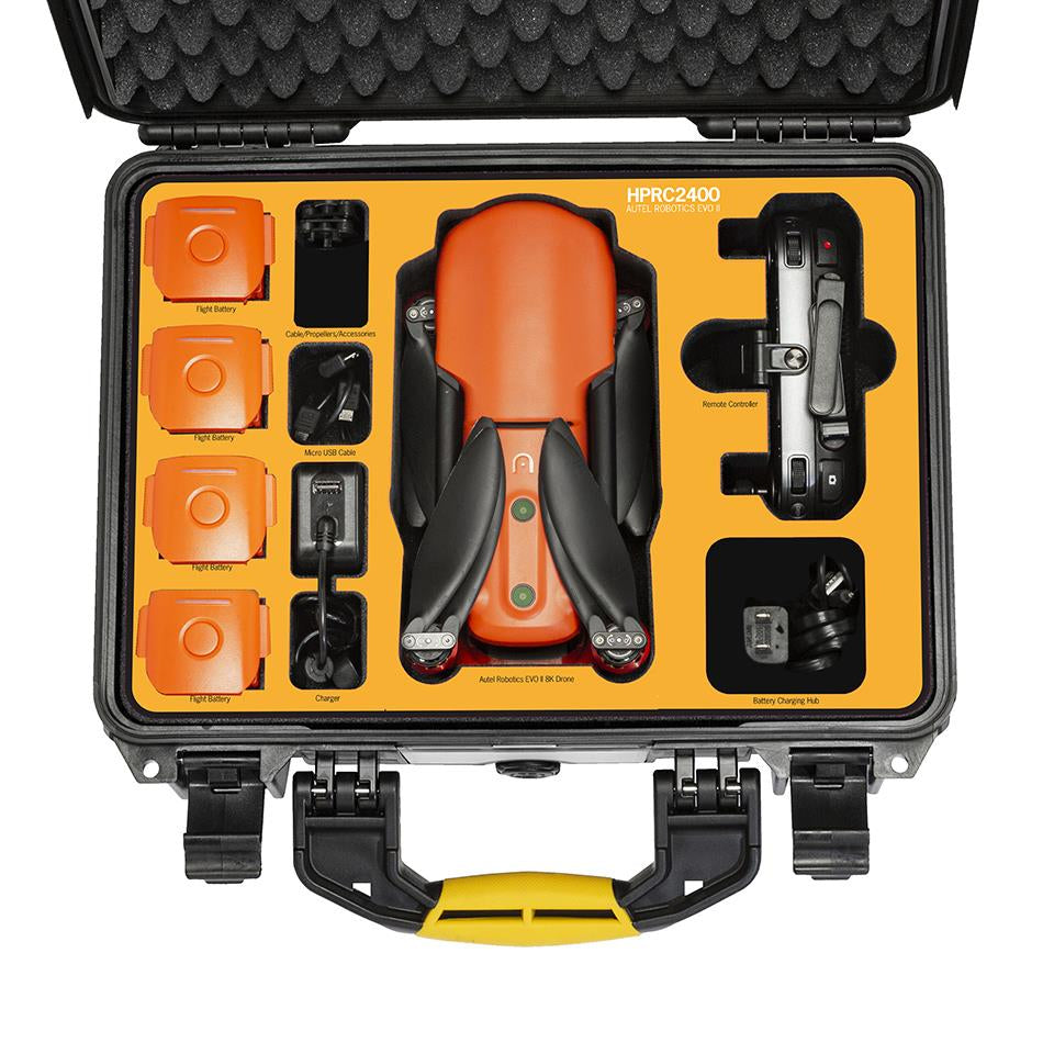 HPRC Cases - Hard Case for Autel EVO II 6K/8K Drone SKU EVO2-2400-02