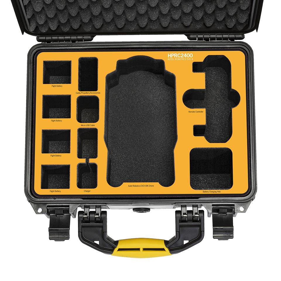 HPRC Cases - Hard Case for Autel EVO II 6K/8K Drone SKU EVO2-2400-02