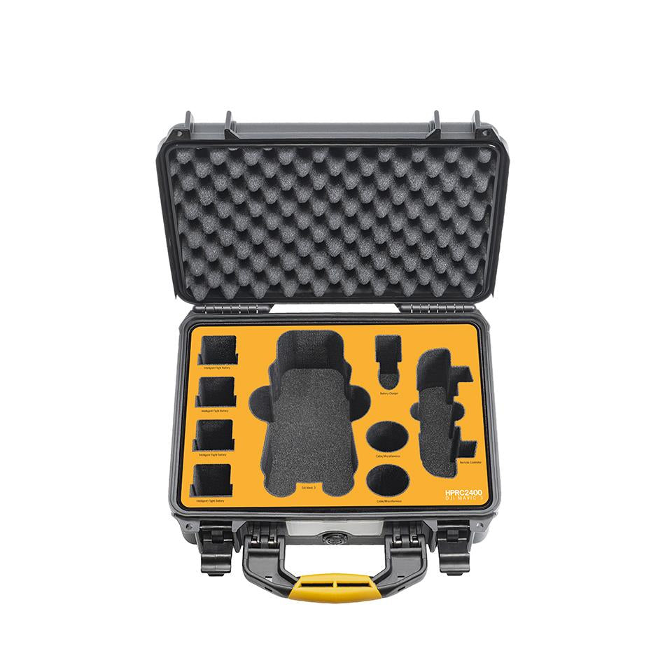 HPRC HPRC2400 Hard Case for DJI Mavic 3, Fly More Combo SKU MAV3-2400-01