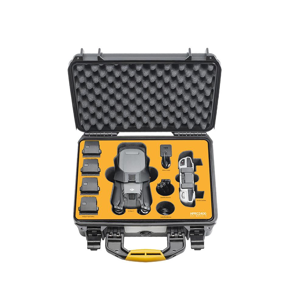 HPRC HPRC2400 Hard Case for DJI Mavic 3, Fly More Combo SKU MAV3-2400-01