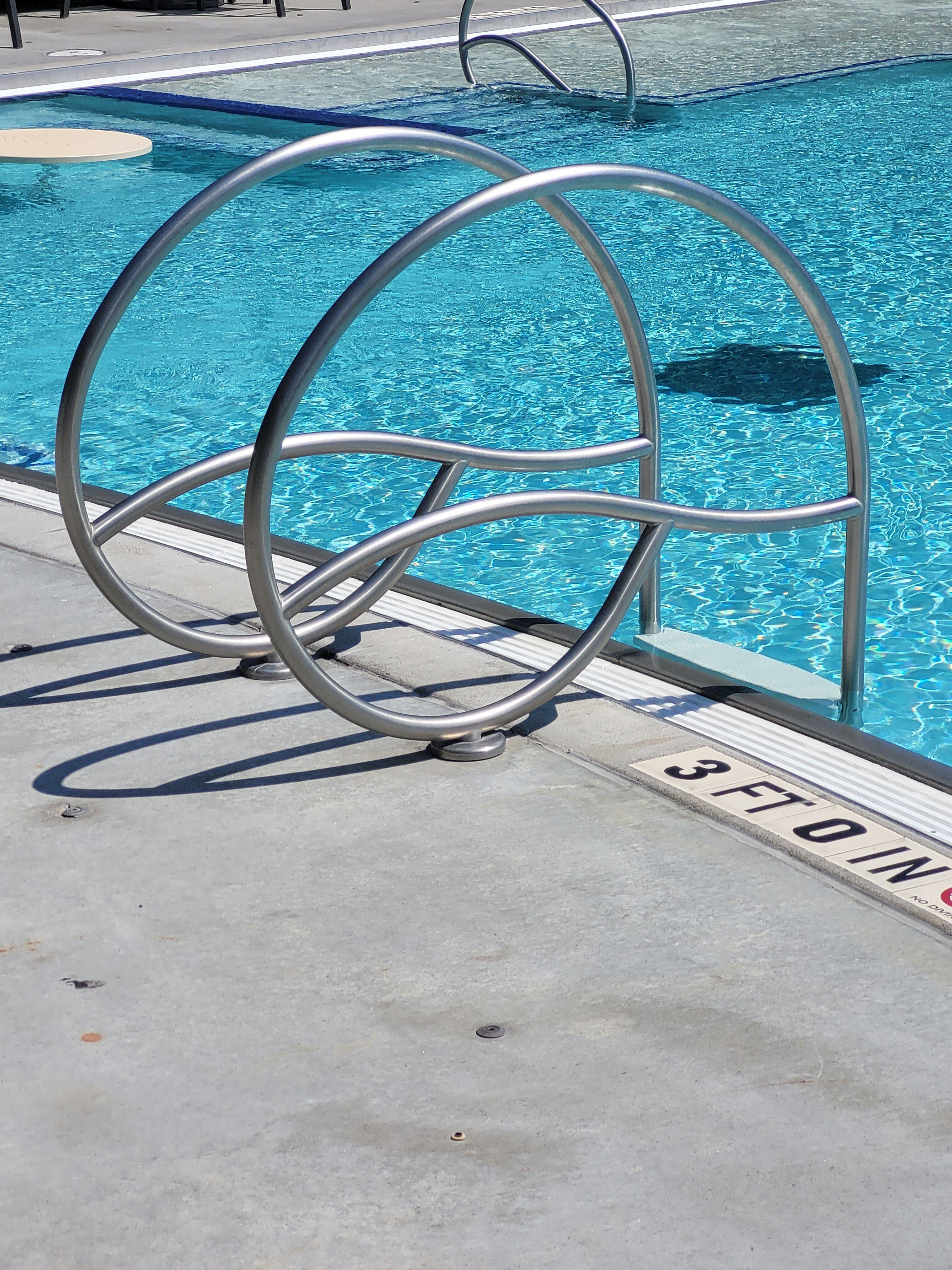 Spectrum Aquatics Solarian Pool Step Ladders SKU 134640