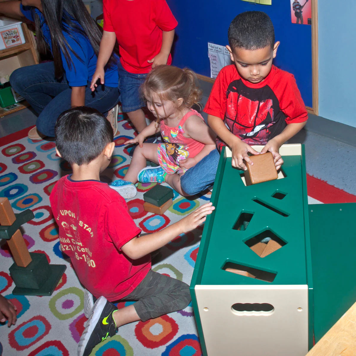 PlayMore Design Eco Block Sorter SKU 20551-GR