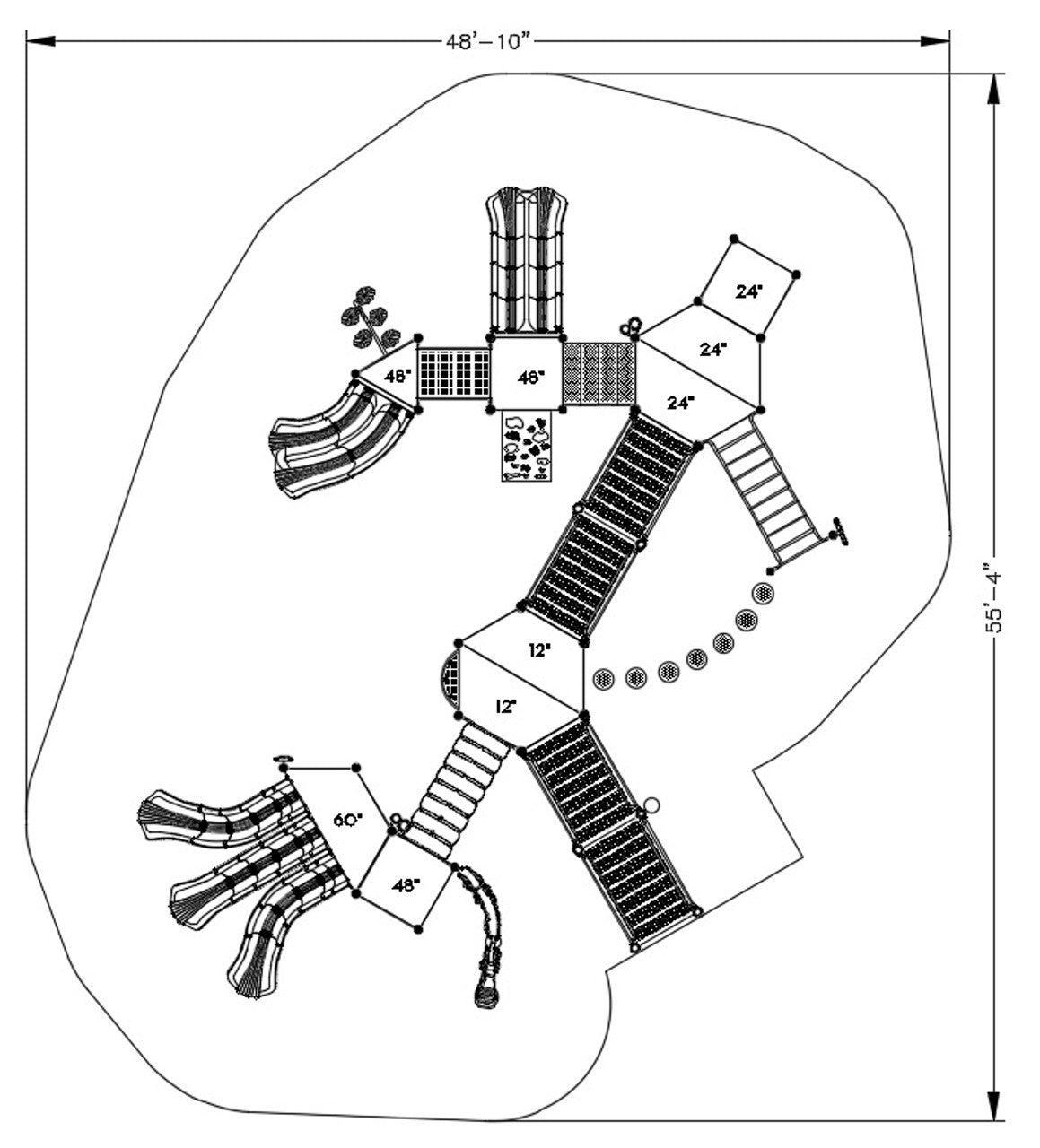 Playground Equipment Noble Notch SKU PFA016