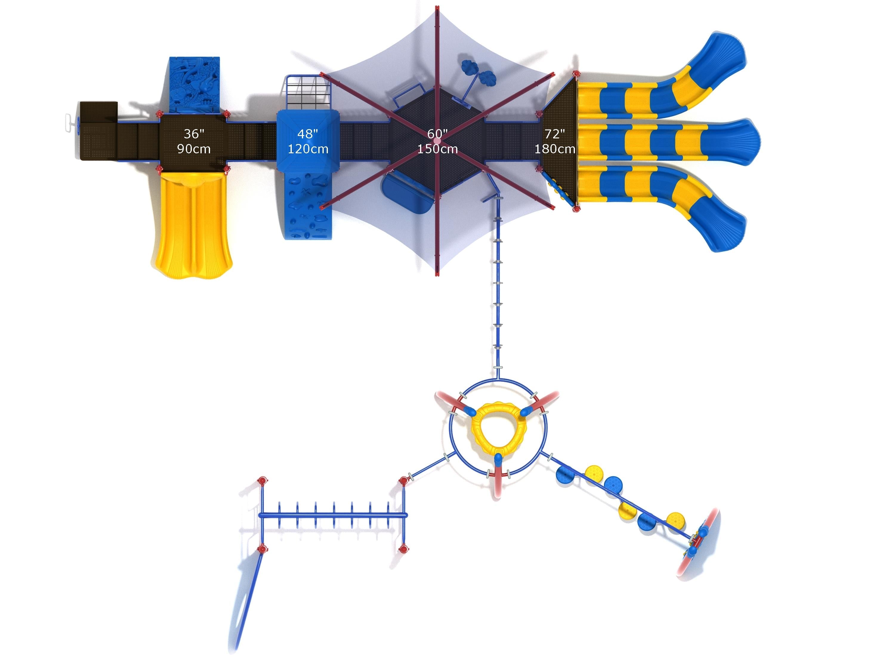 Playground Equipment Pioneer Place Playground SKU PKP032